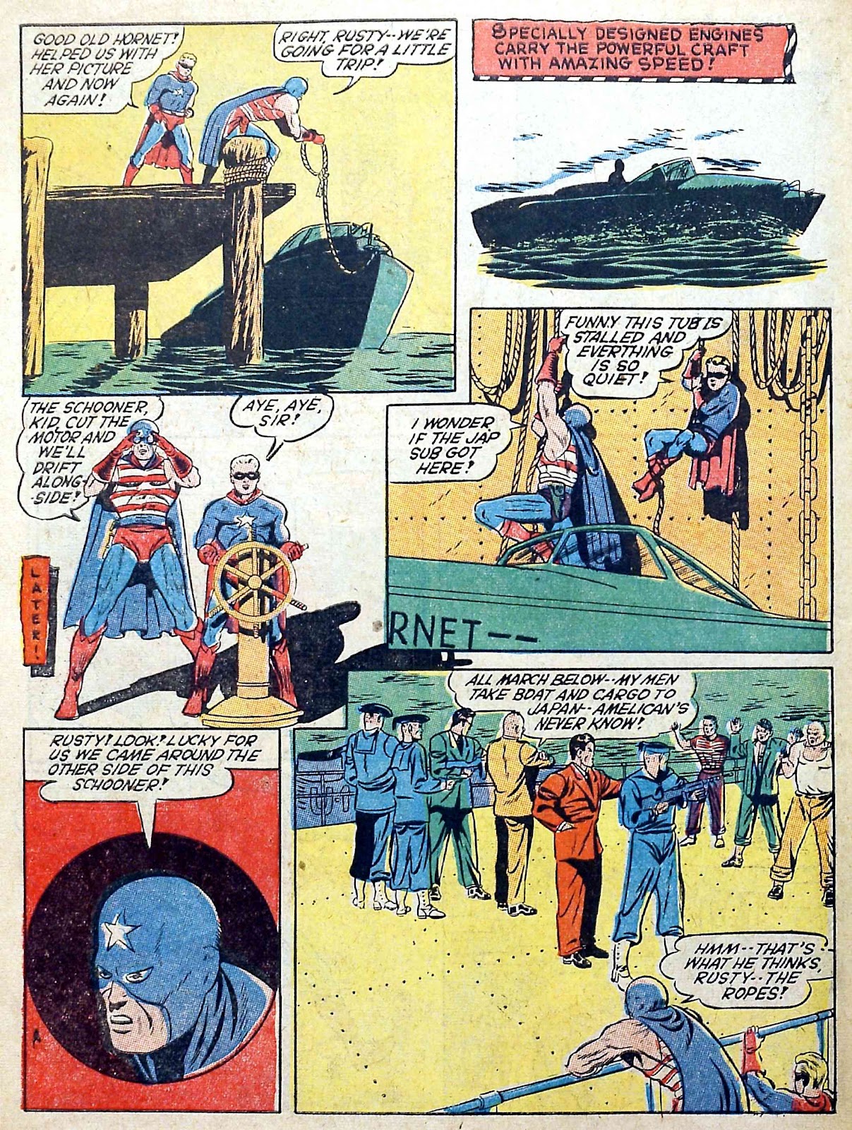 Captain Aero Comics Issue #7 - Page 64