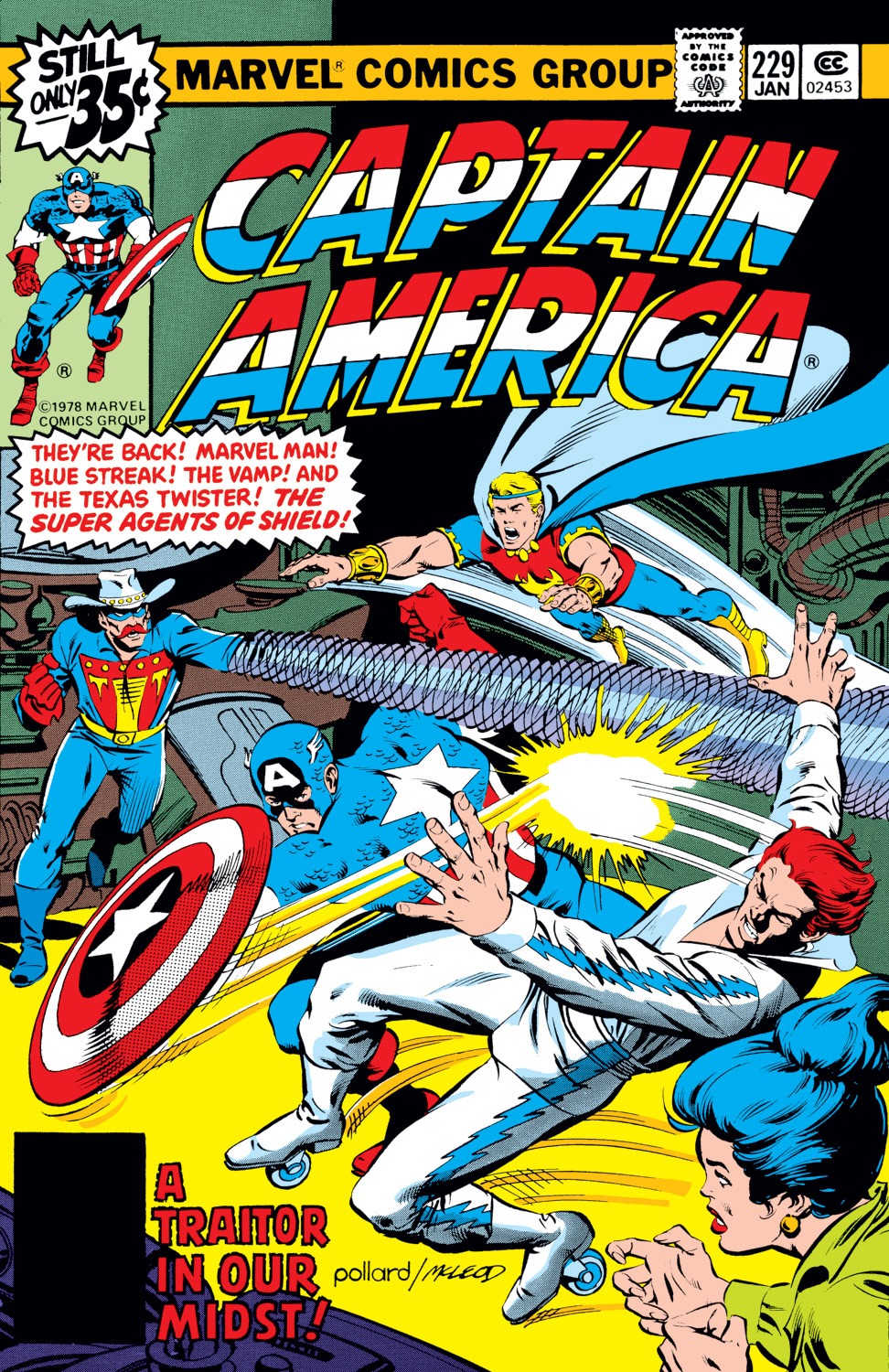 Captain America (1968) Issue #229 - Page 1