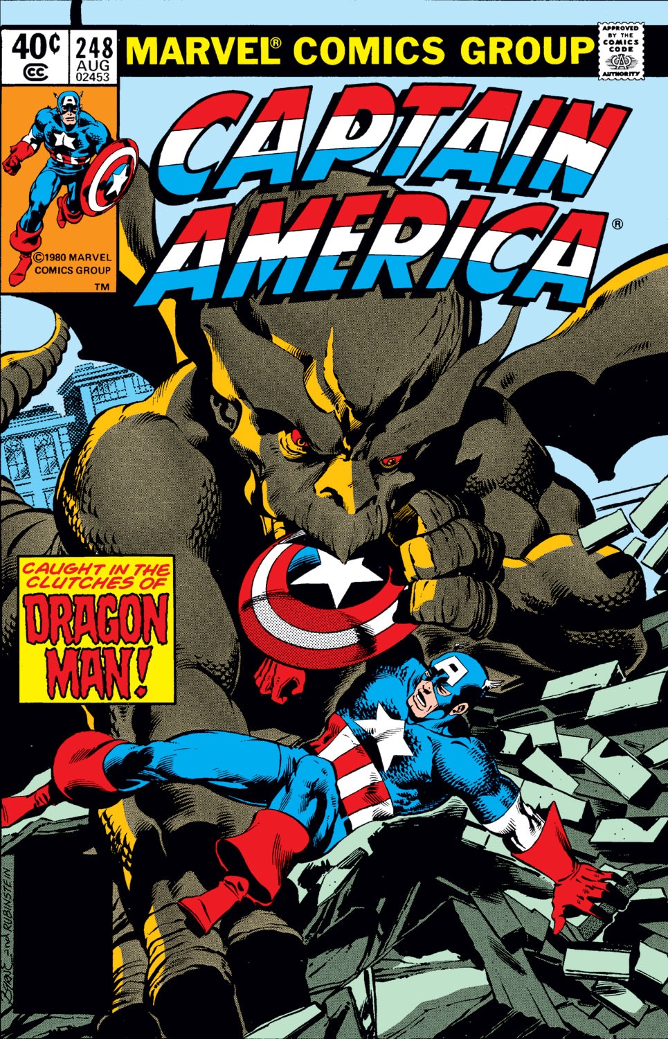 Captain America (1968) Issue #248 - Page 1