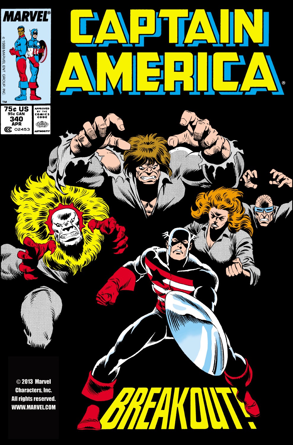 Captain America (1968) Issue #340 - Page 1