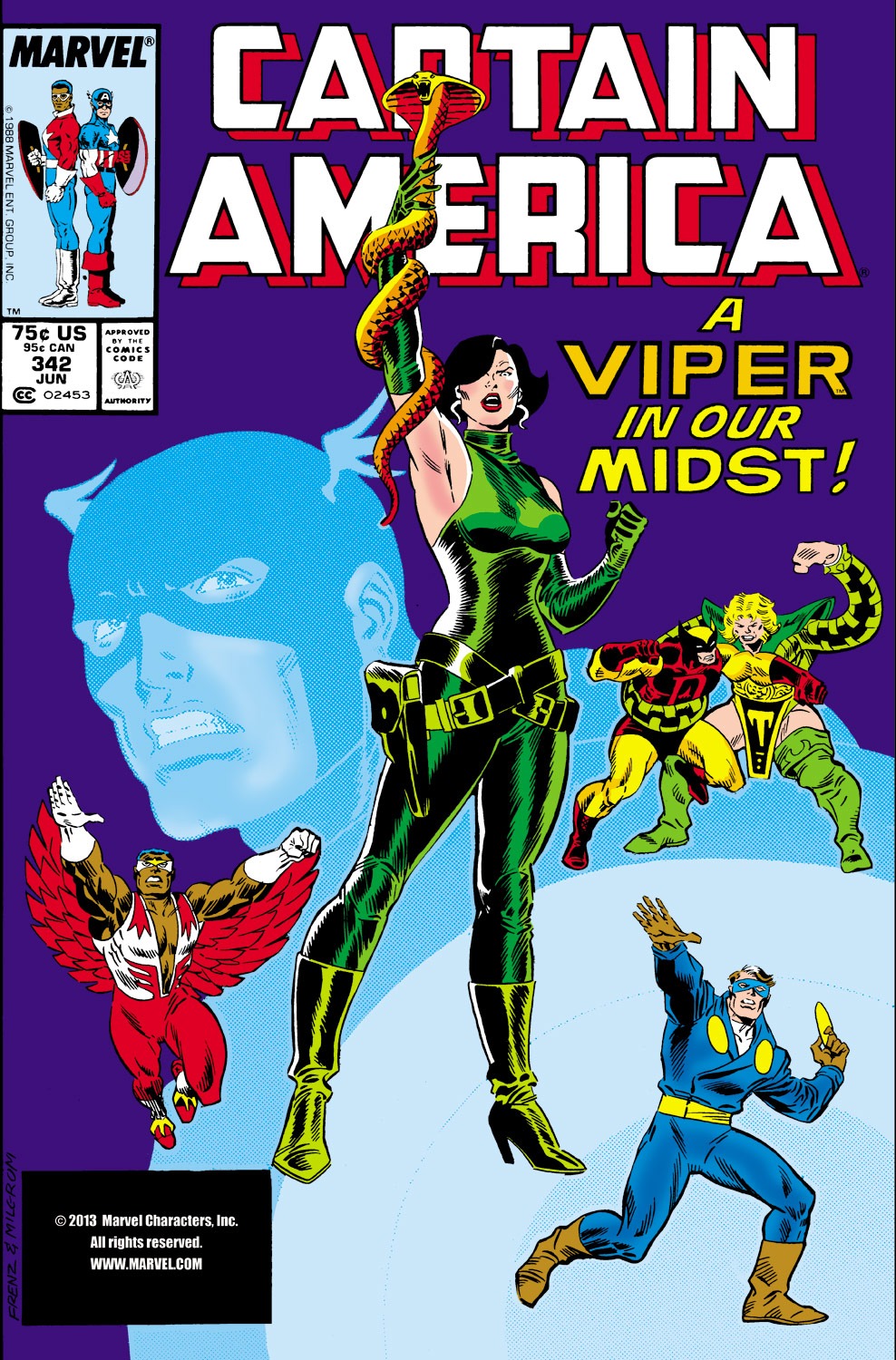 Captain America (1968) Issue #342 - Page 1