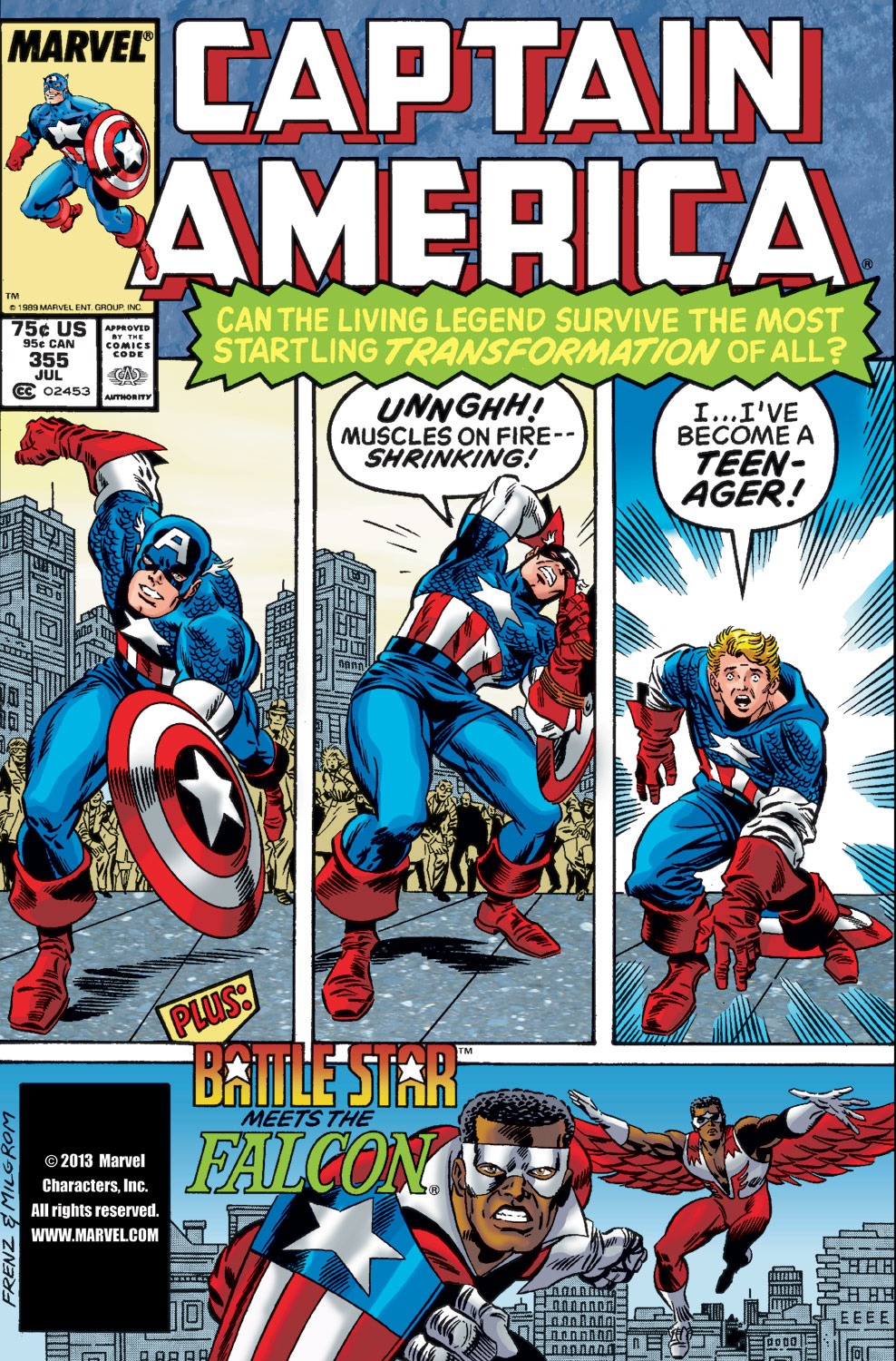 Captain America (1968) Issue #355 - Page 1