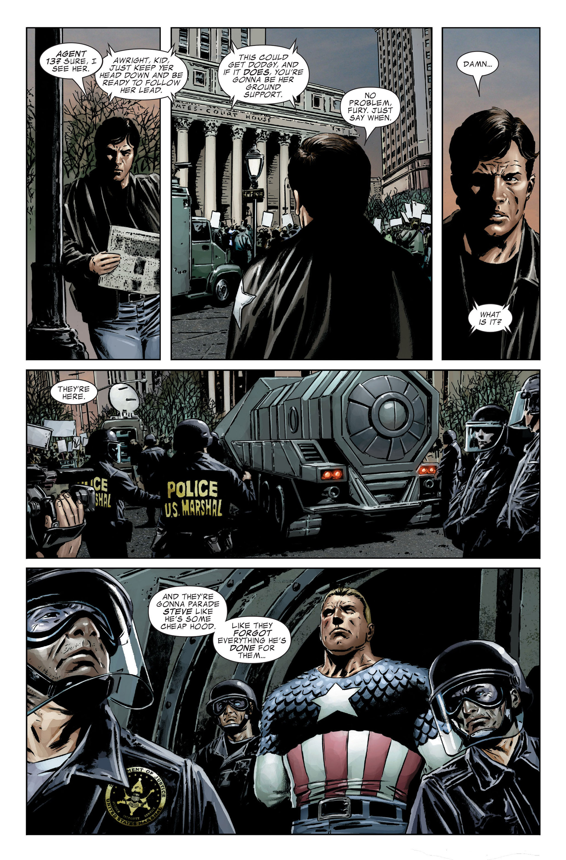 Captain America (2005) Issue #25 - Page 11