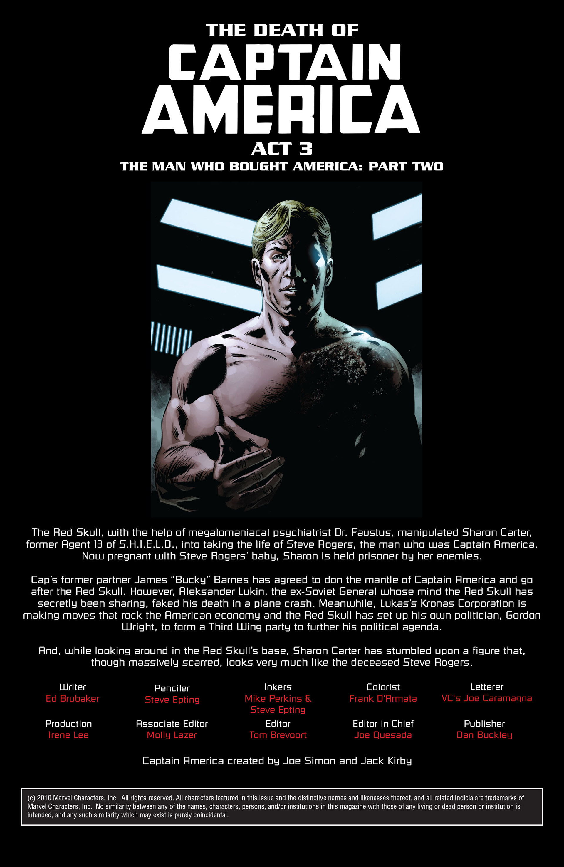 Captain America (2005) Issue #38 - Page 2