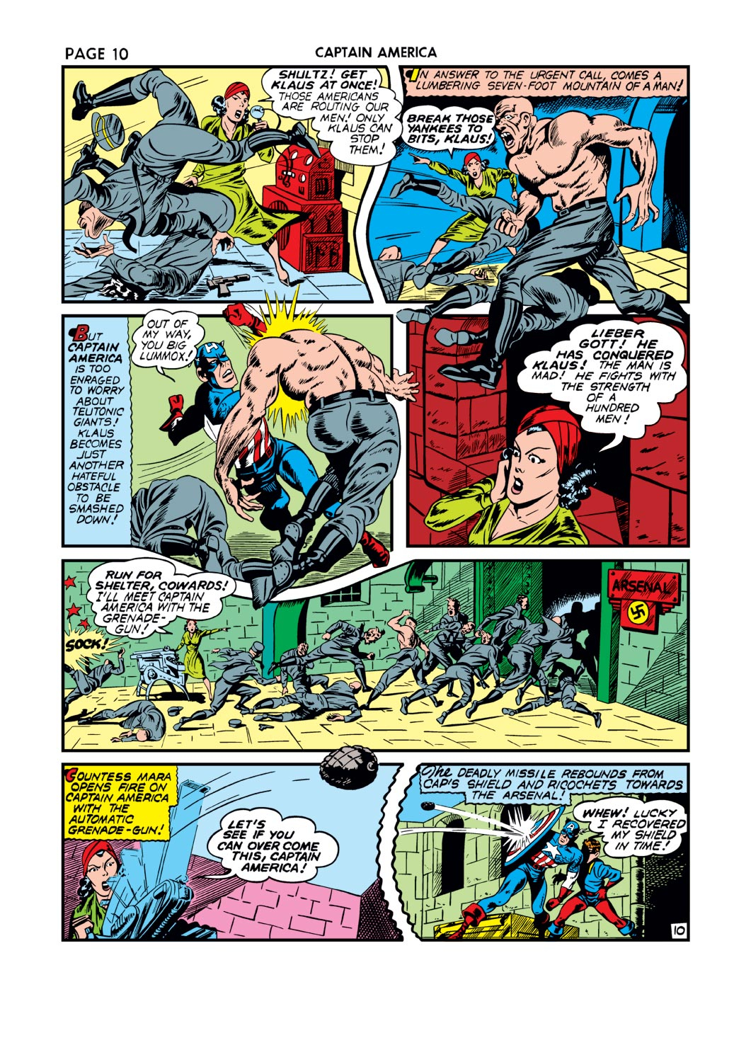 Captain America Comics Issue #10 - Page 11