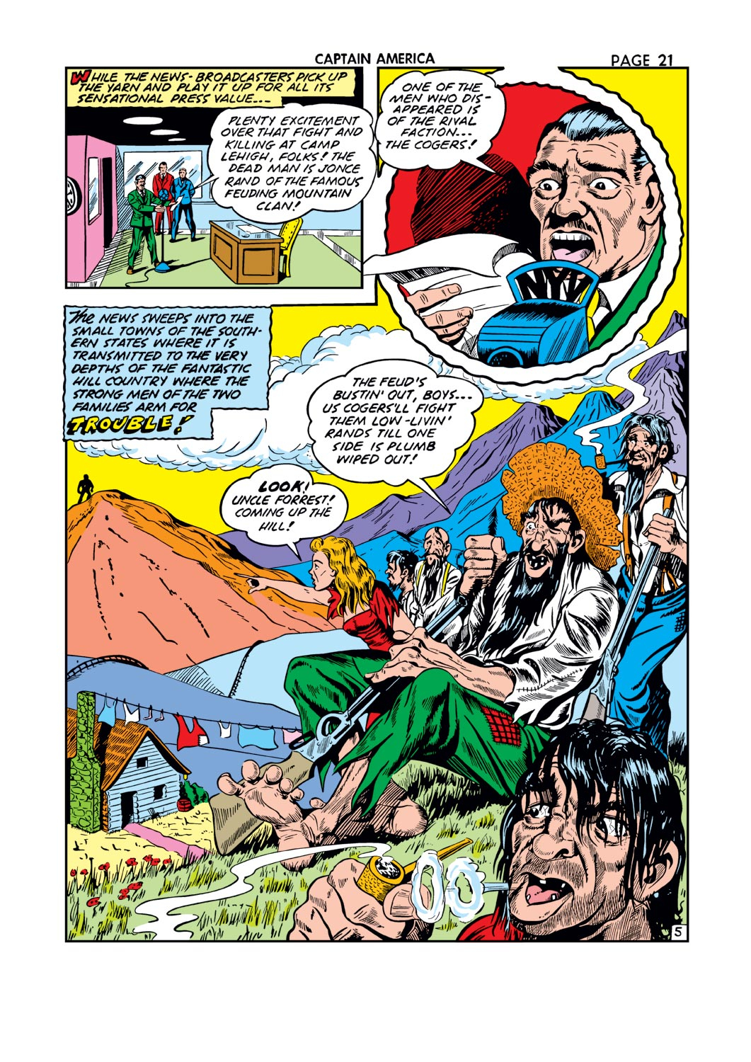 Captain America Comics Issue #11 - Page 22