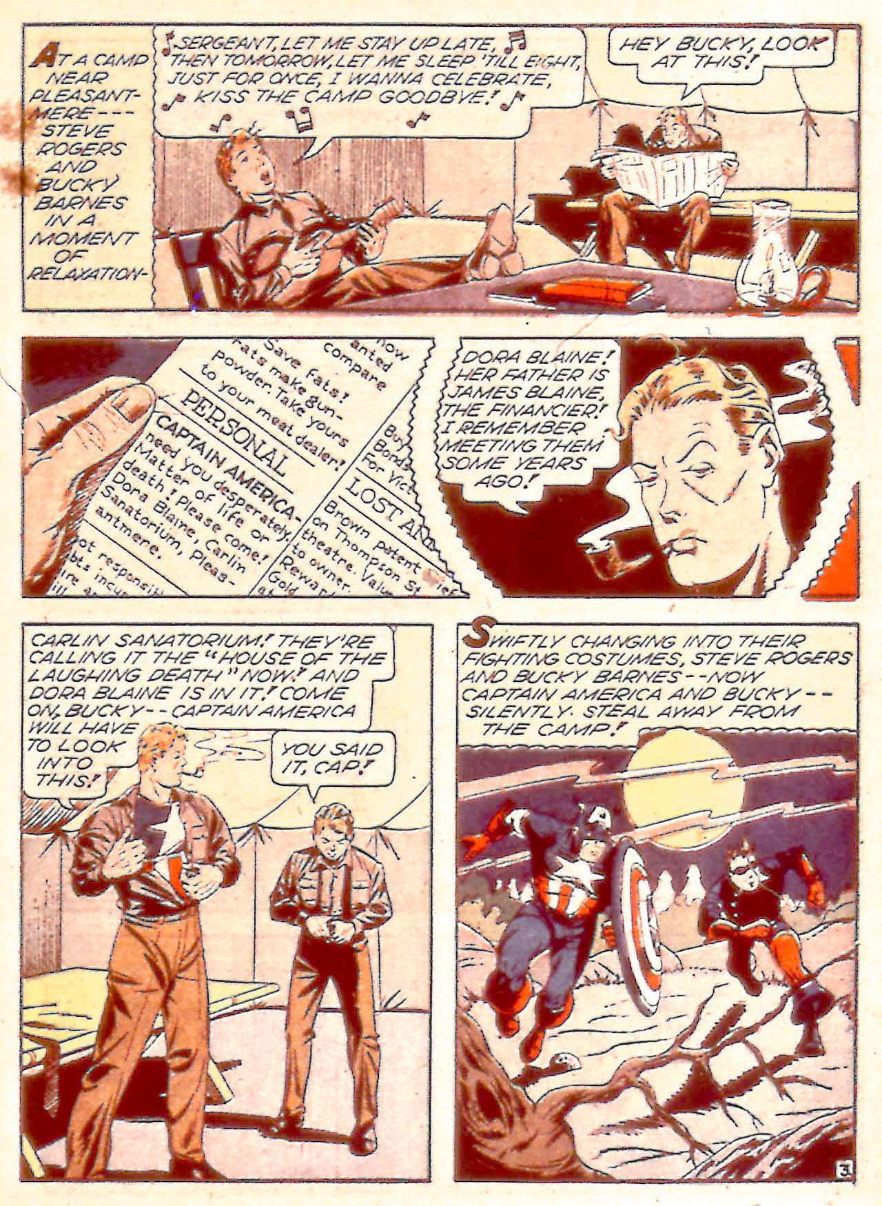 Captain America Comics Issue #30 - Page 5
