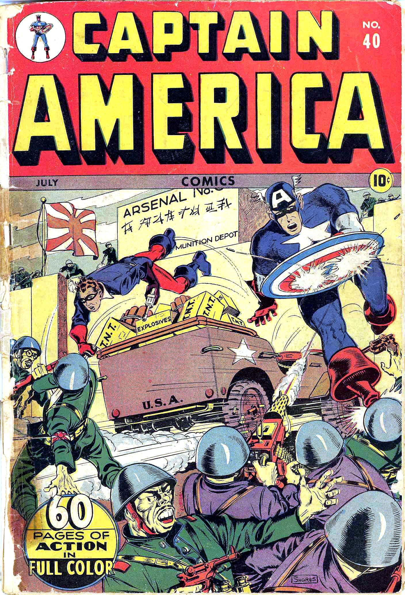Captain America Comics Issue #40 - Page 2