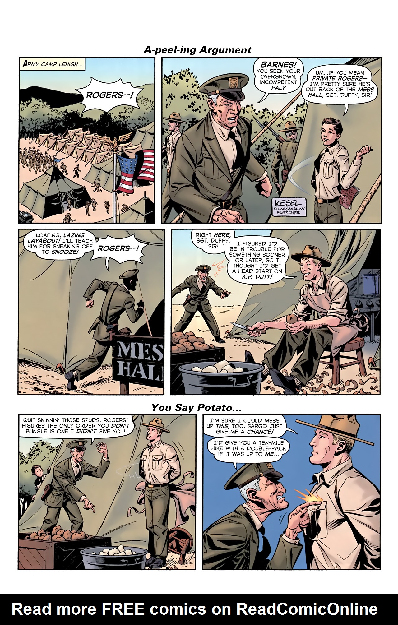 Captain America: The 1940s Newspaper Strip Issue #1 - Page 5