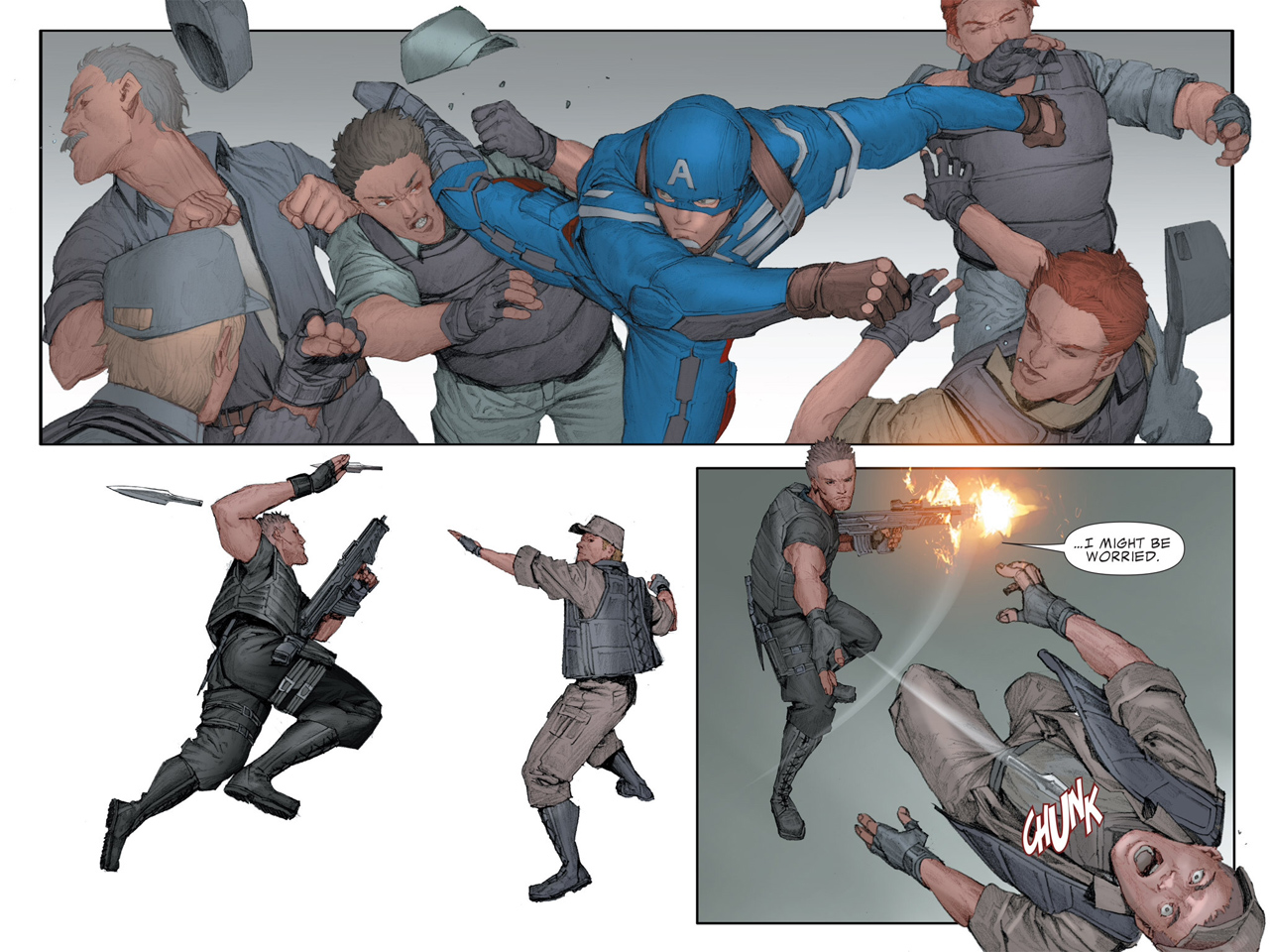 Captain America: The Winter Soldier Full - Page 37