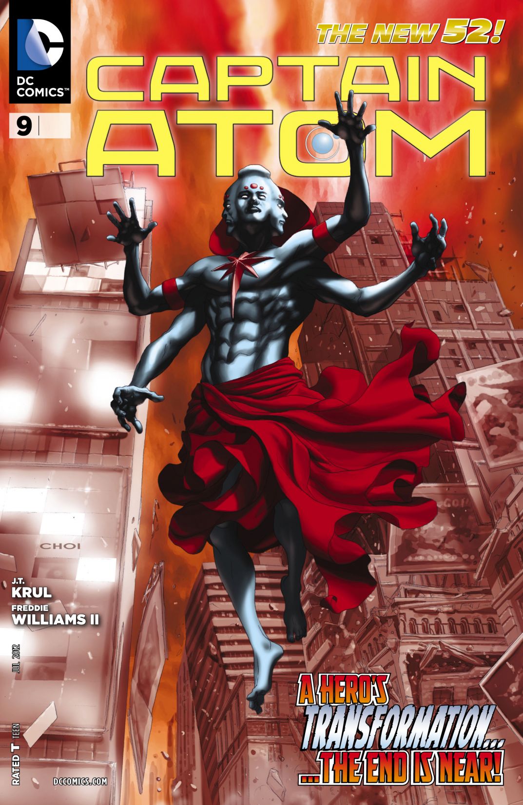 Captain Atom Issue #09 - Page 1