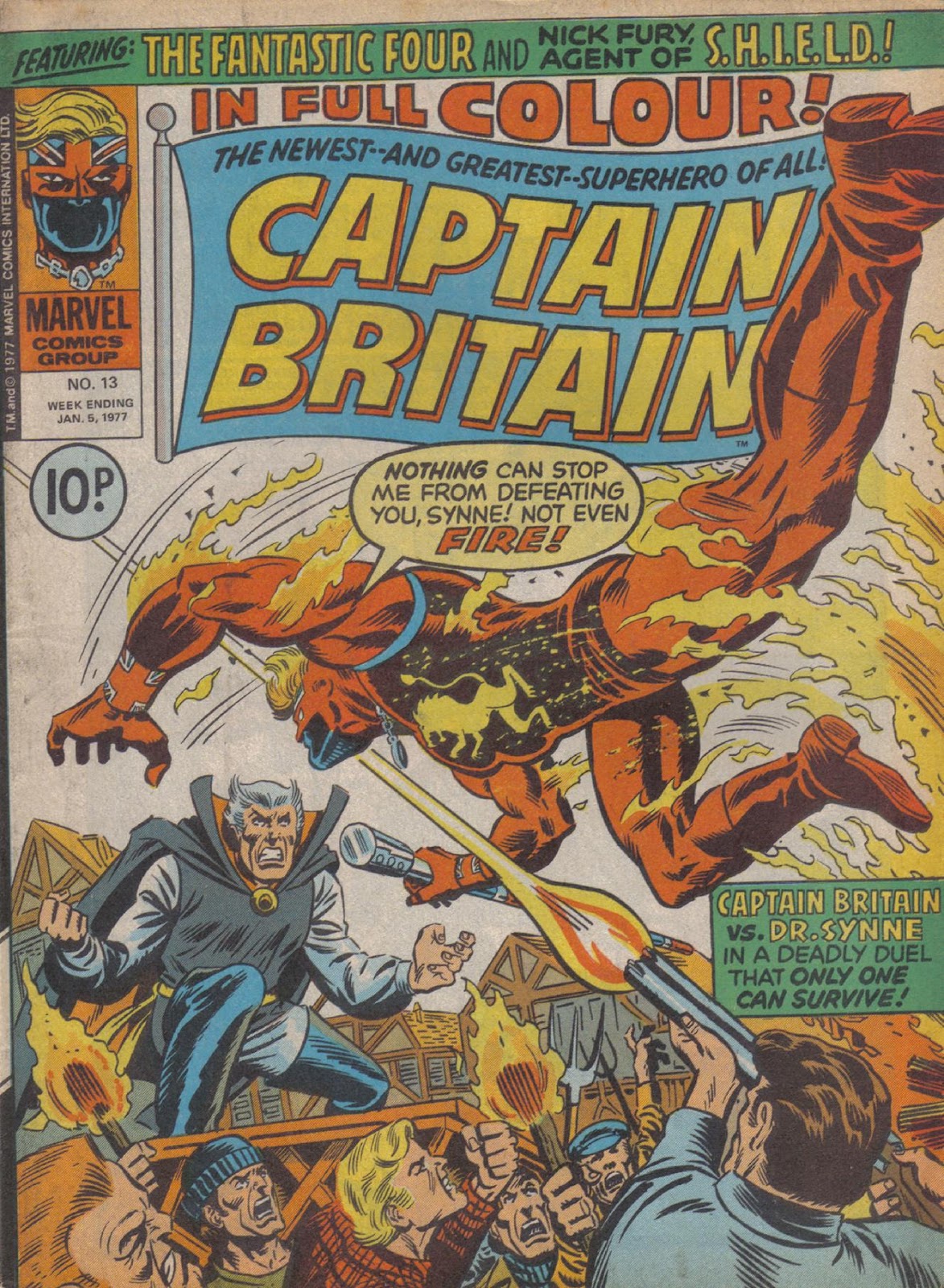 Captain Britain (1976) Issue #13 - Page 1
