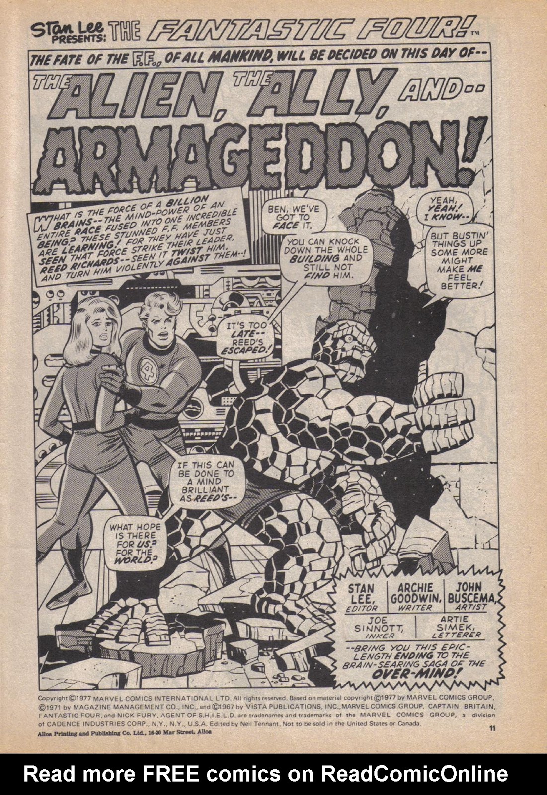 Captain Britain (1976) Issue #13 - Page 11