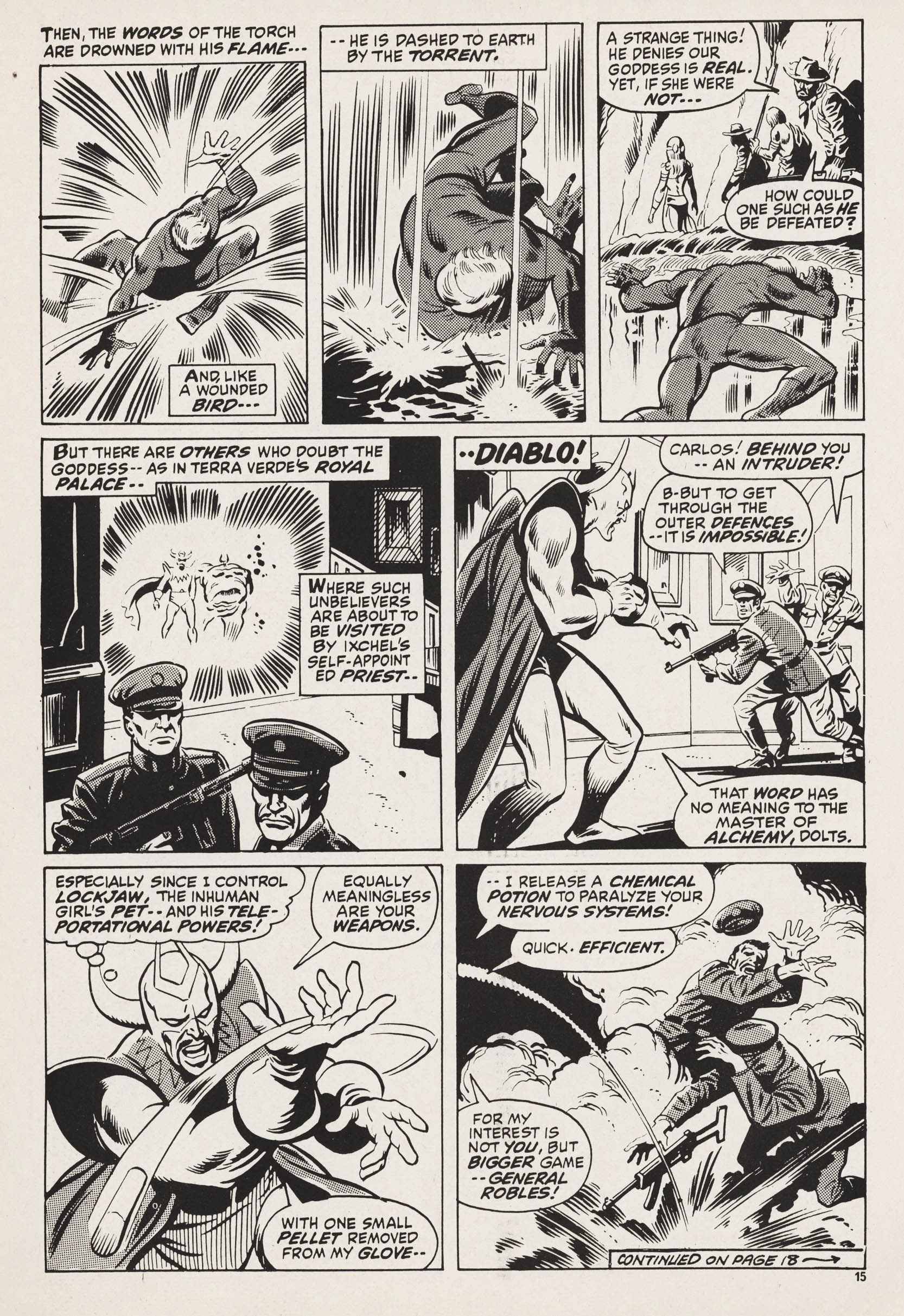 Captain Britain (1976) Issue #18 - Page 15