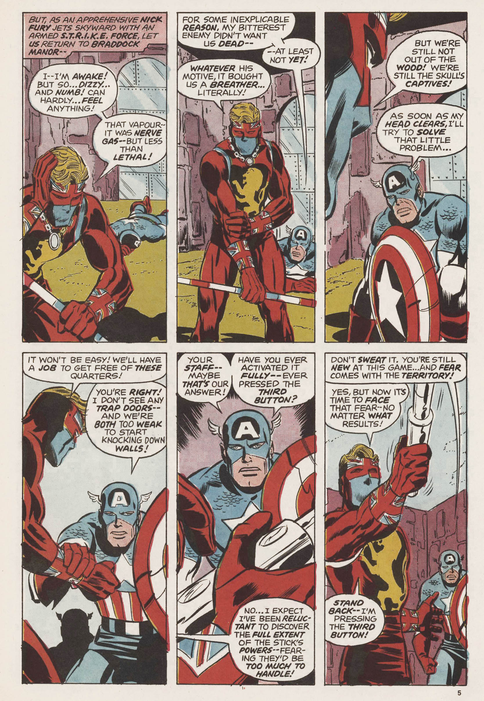 Captain Britain (1976) Issue #18 - Page 5