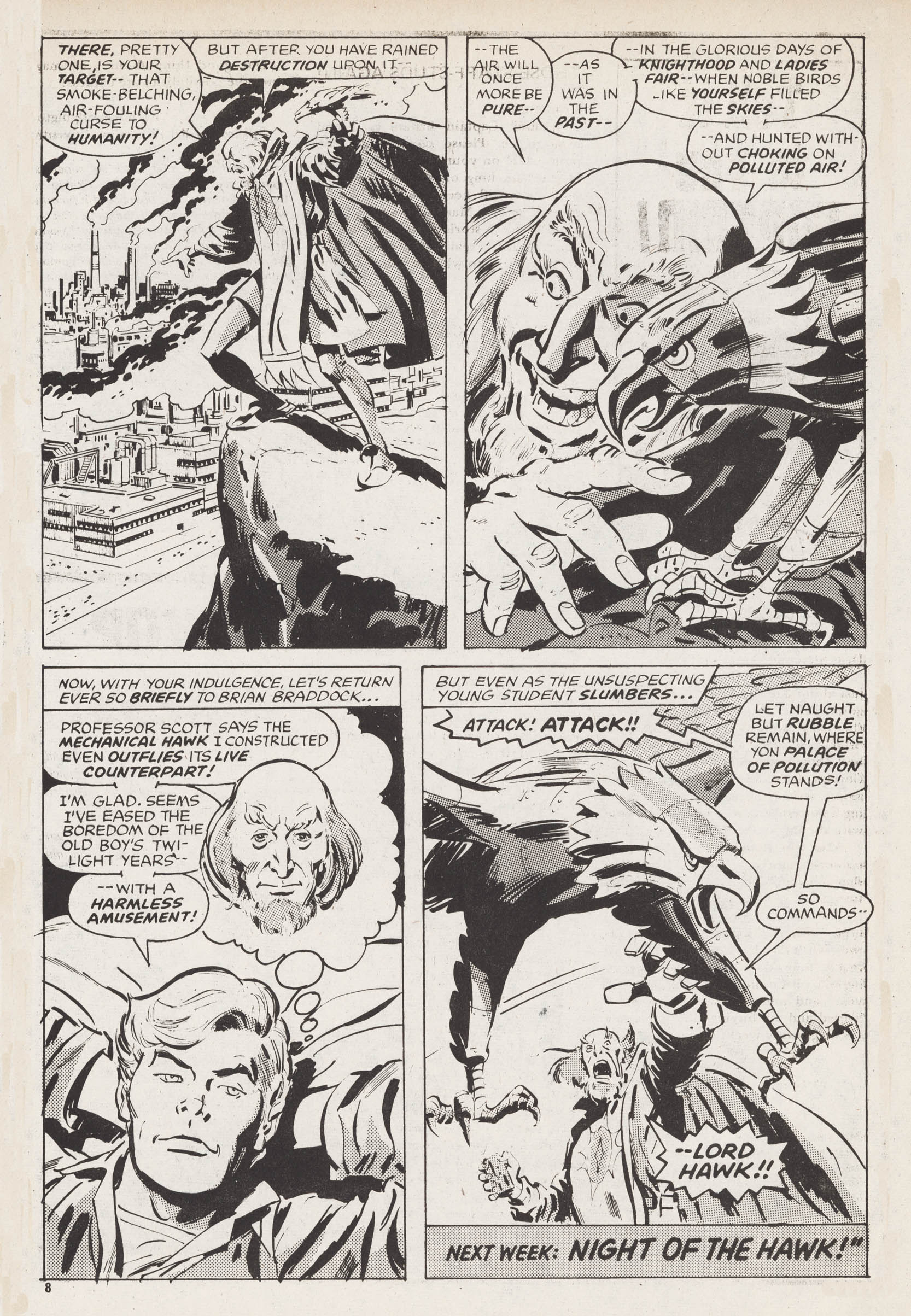 Captain Britain (1976) Issue #27 - Page 8