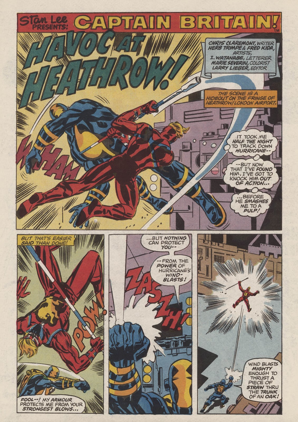 Captain Britain (1976) Issue #6 - Page 2