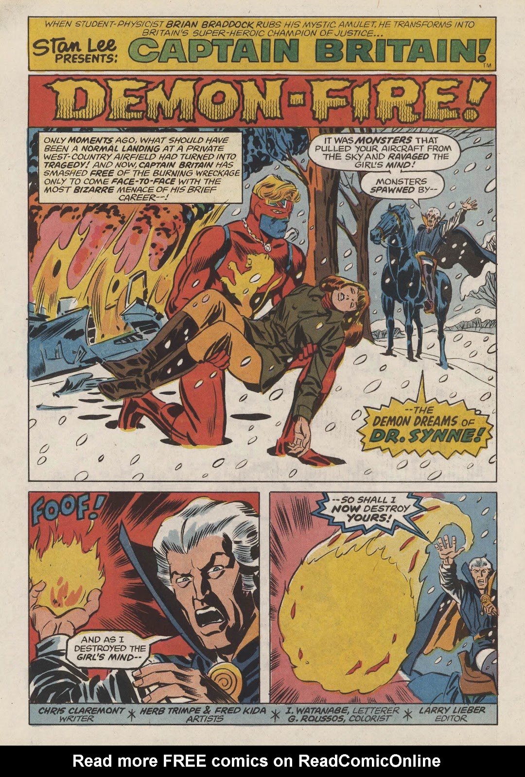 Captain Britain (1976) Issue #9 - Page 2
