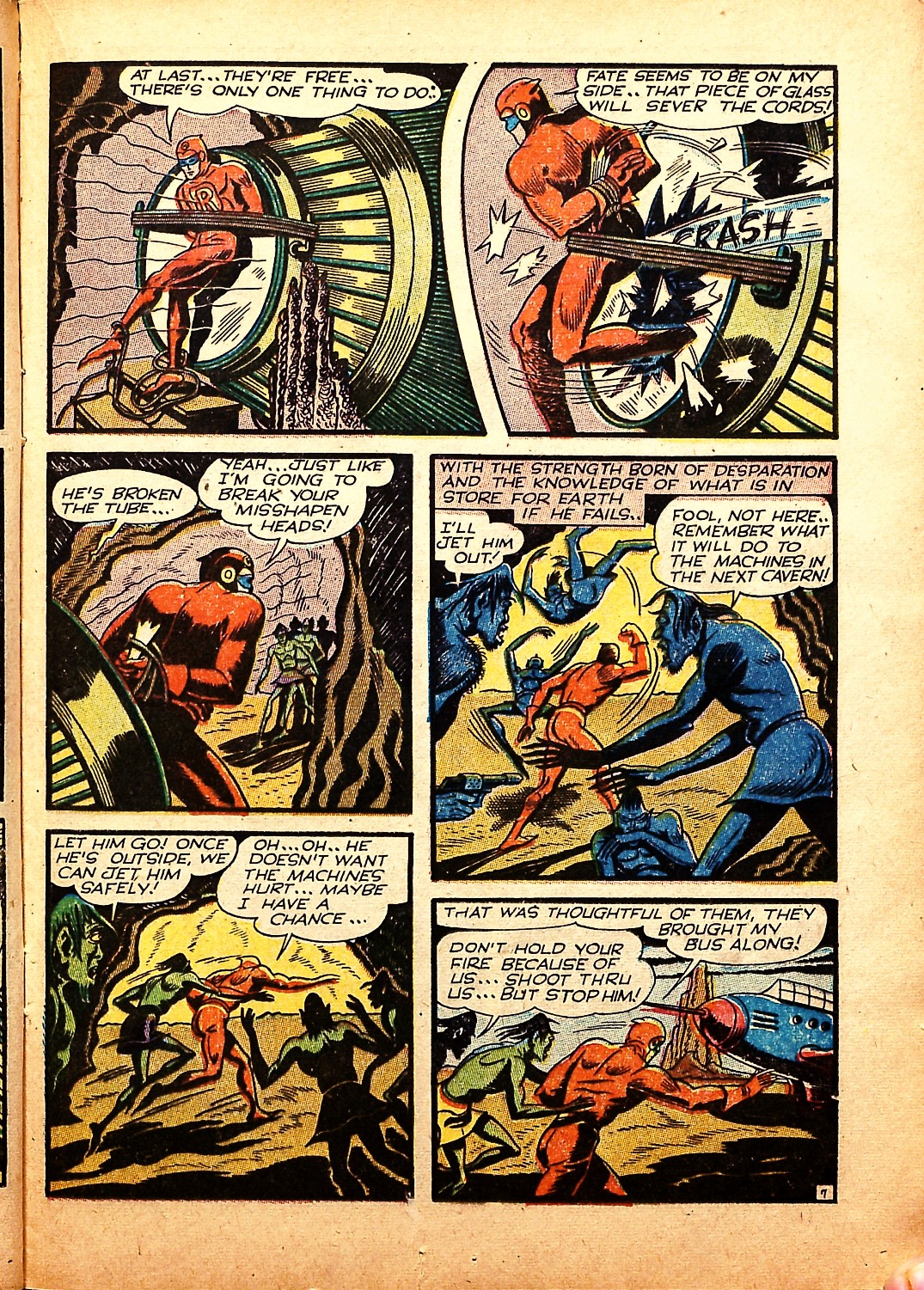 Captain Flight Comics Issue #11 - Page 19