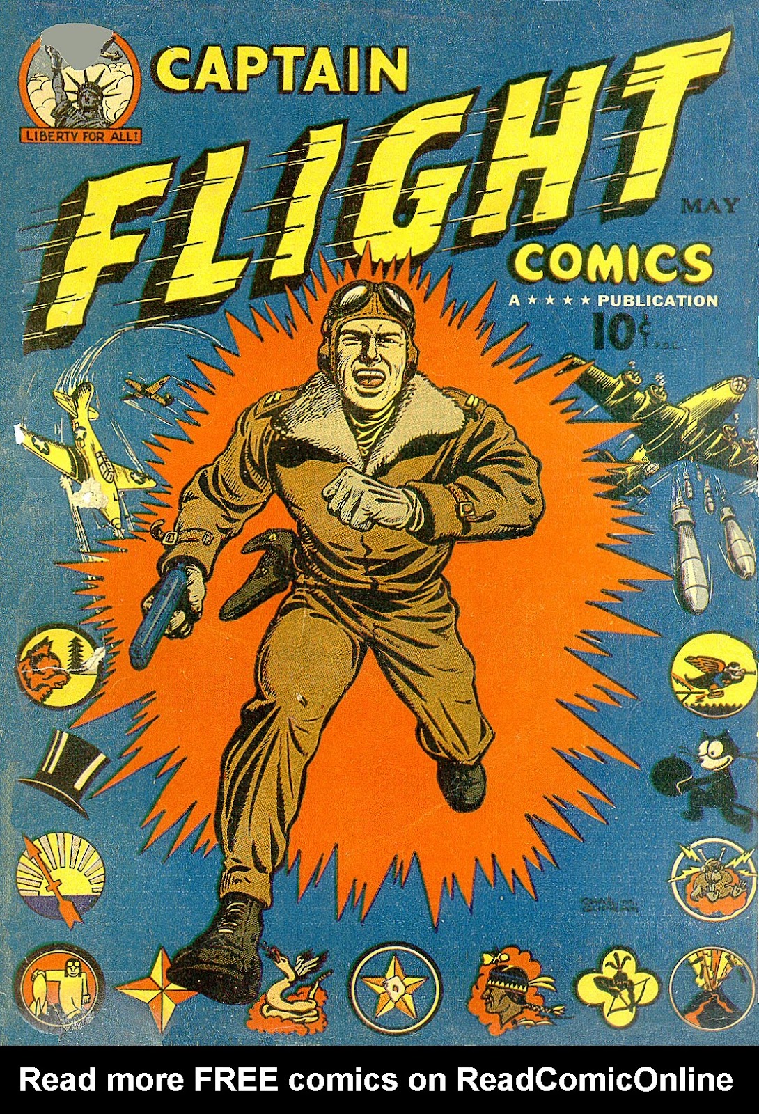 Captain Flight Comics Issue #2 - Page 1
