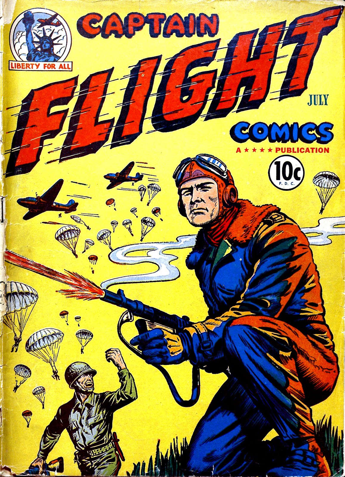 Captain Flight Comics Issue #3 - Page 1