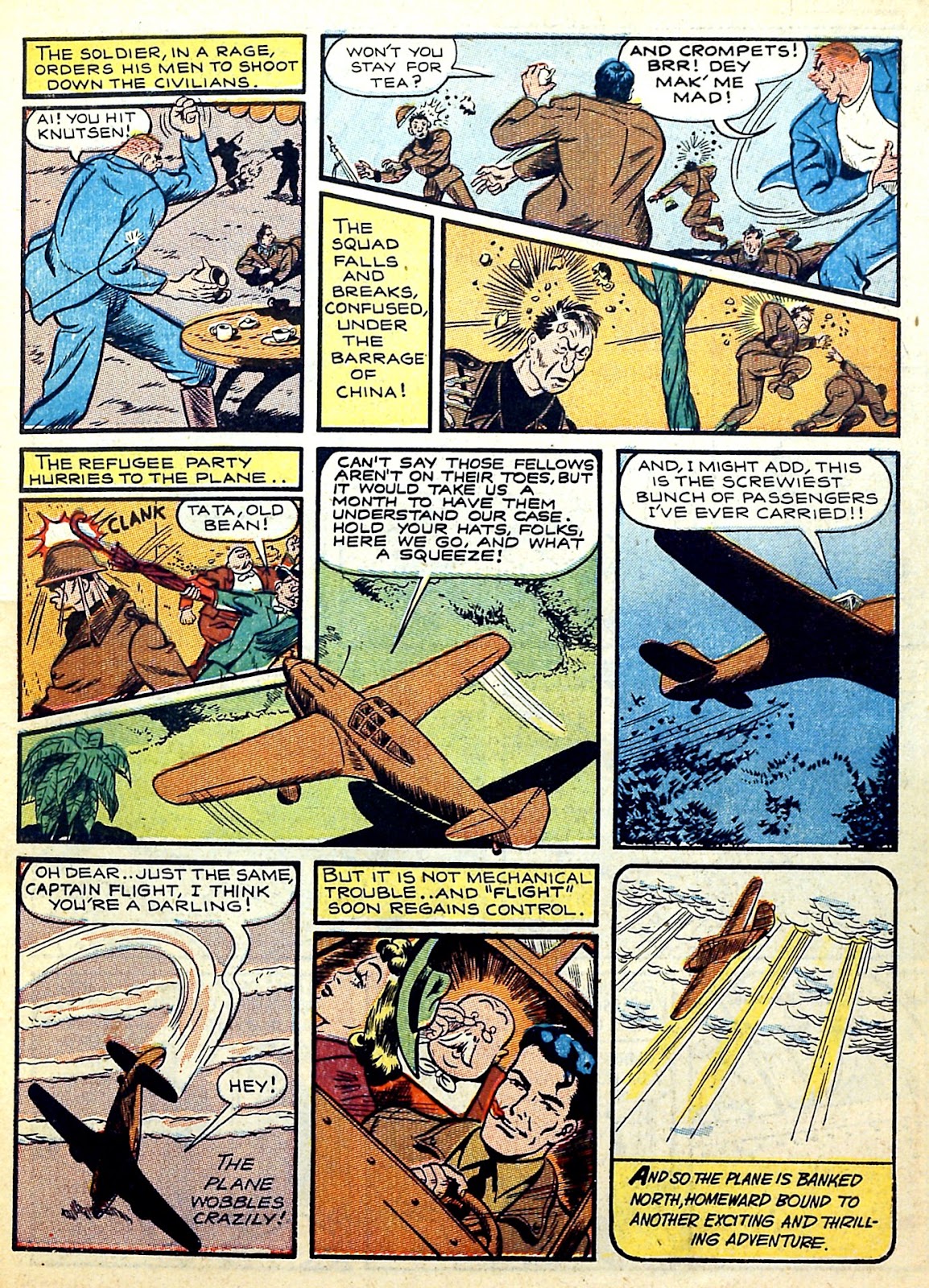 Captain Flight Comics Issue #3 - Page 9