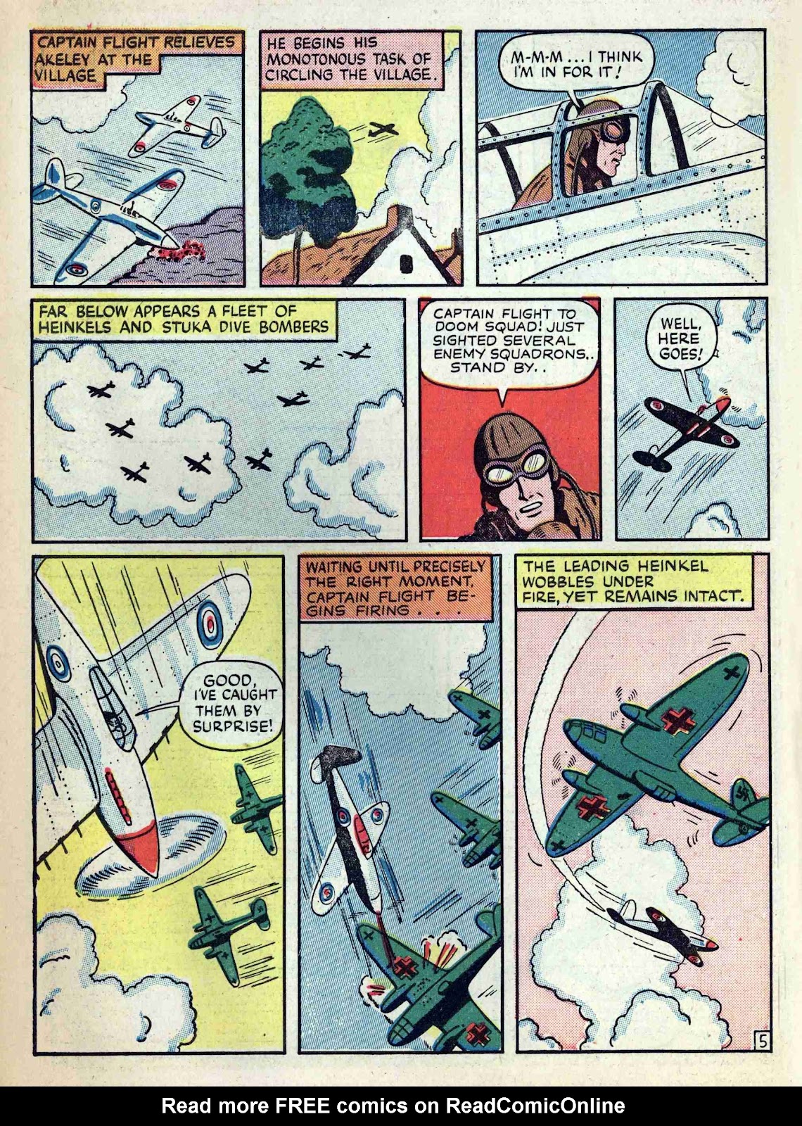 Captain Flight Comics Issue #4 - Page 14