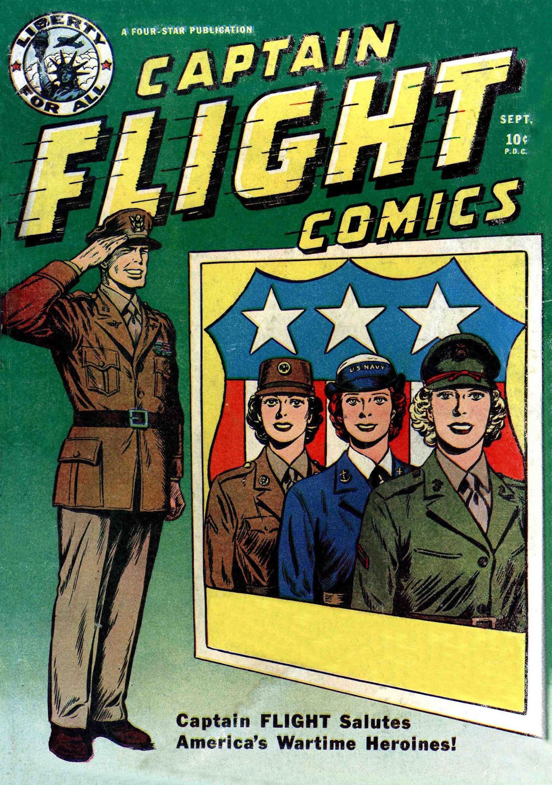 Captain Flight Comics Issue #4 - Page 2