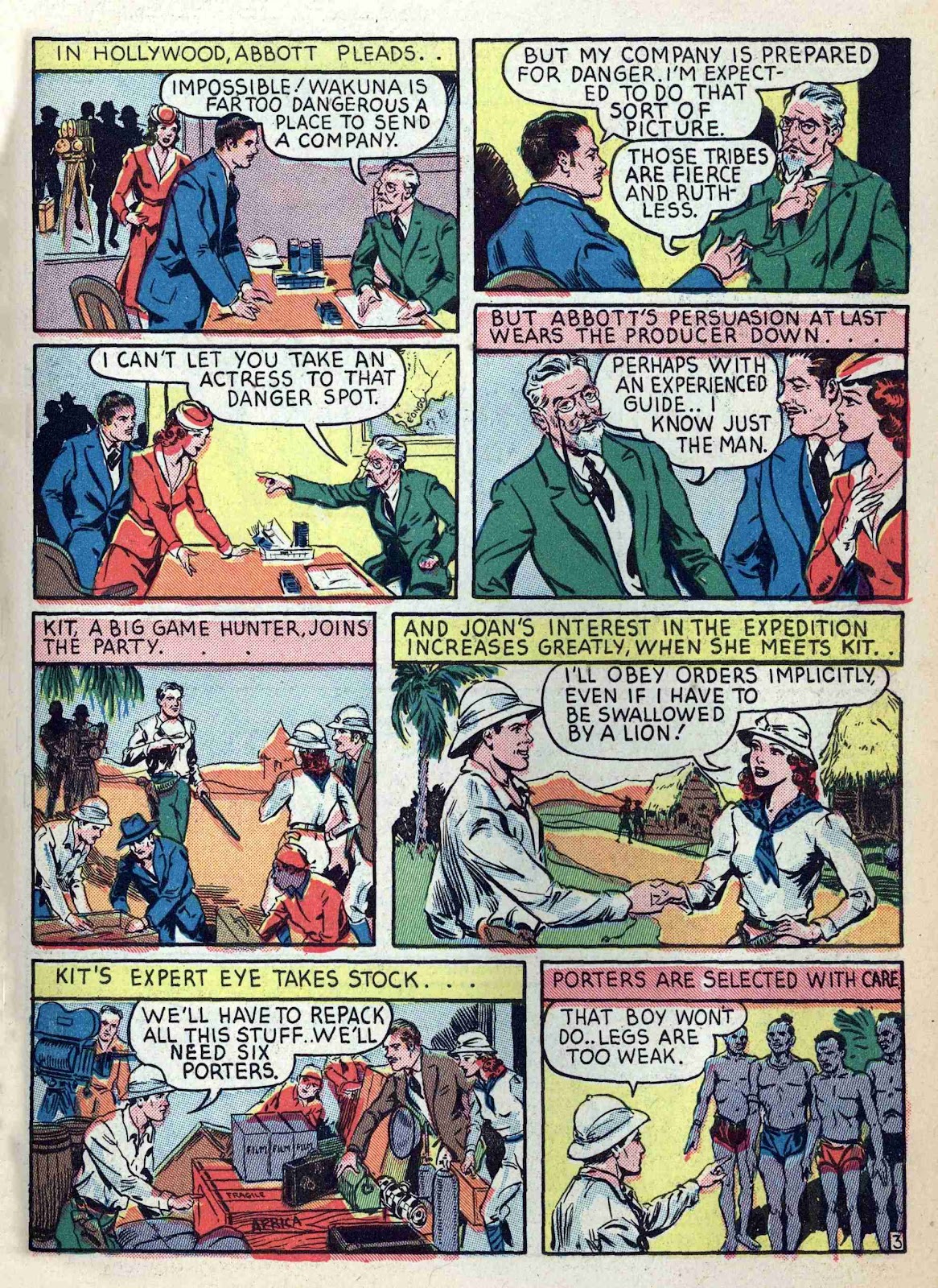 Captain Flight Comics Issue #4 - Page 21