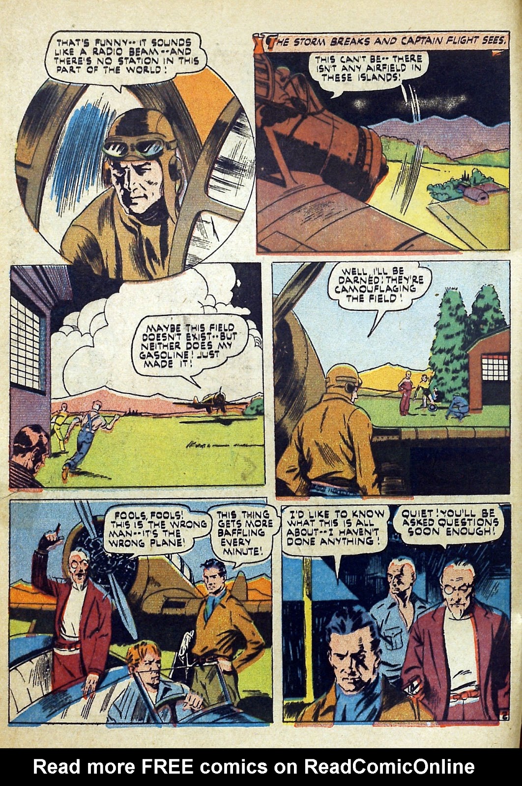 Captain Flight Comics Issue #9 - Page 3