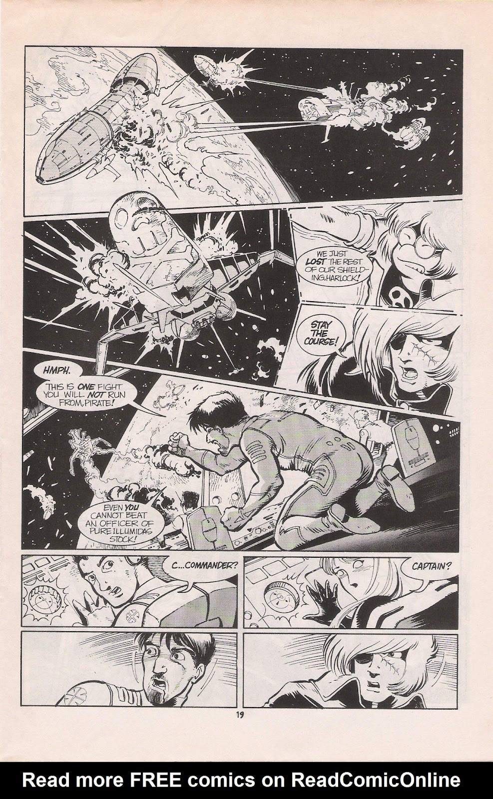 Captain Harlock: Deathshadow Rising Issue #6 - Page 21