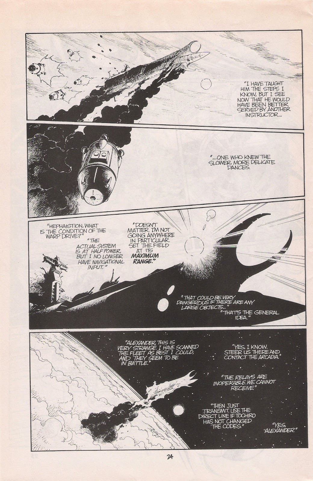 Captain Harlock: Deathshadow Rising Issue #6 - Page 26