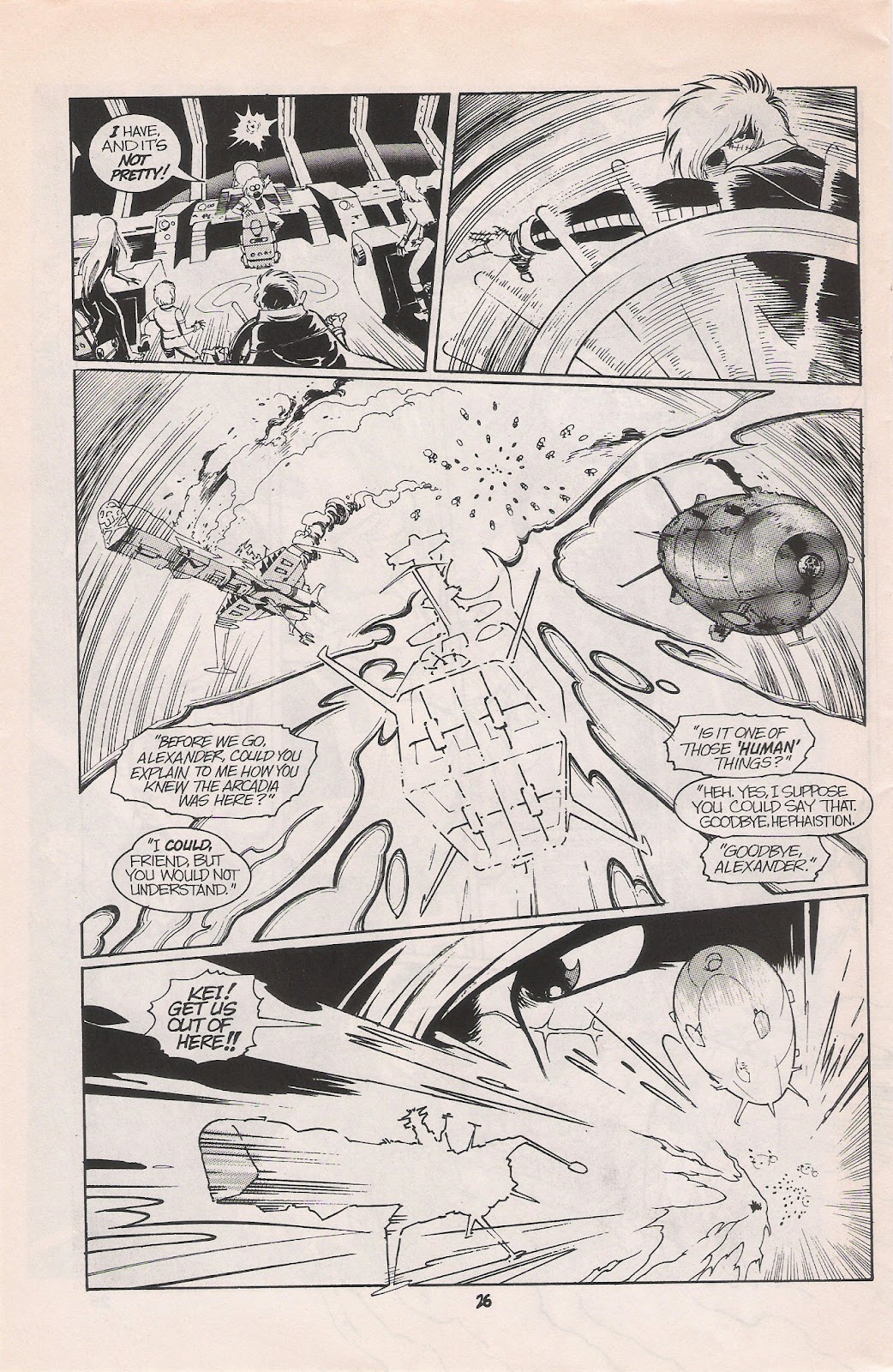 Captain Harlock: Deathshadow Rising Issue #6 - Page 28