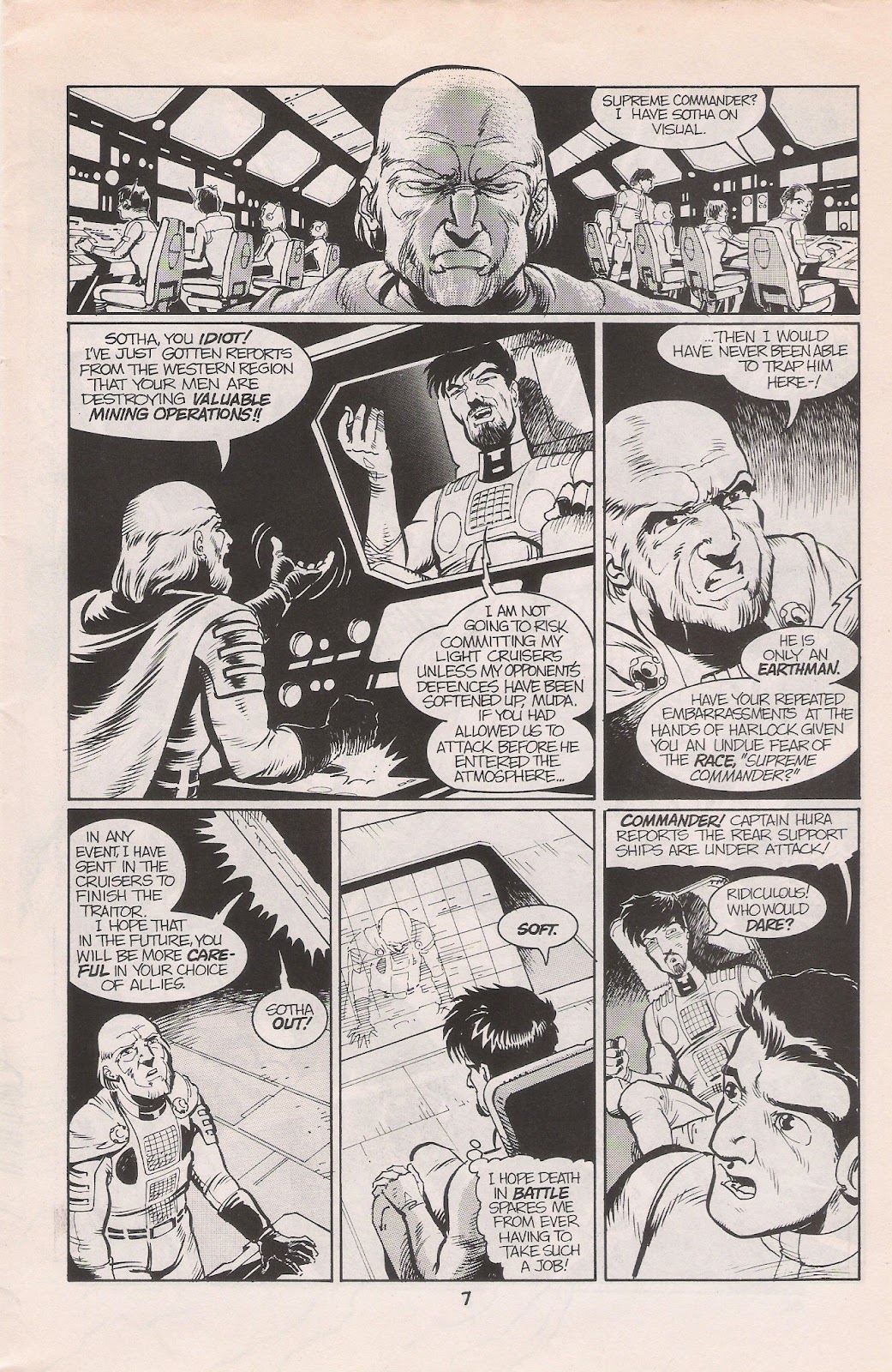 Captain Harlock: Deathshadow Rising Issue #6 - Page 9