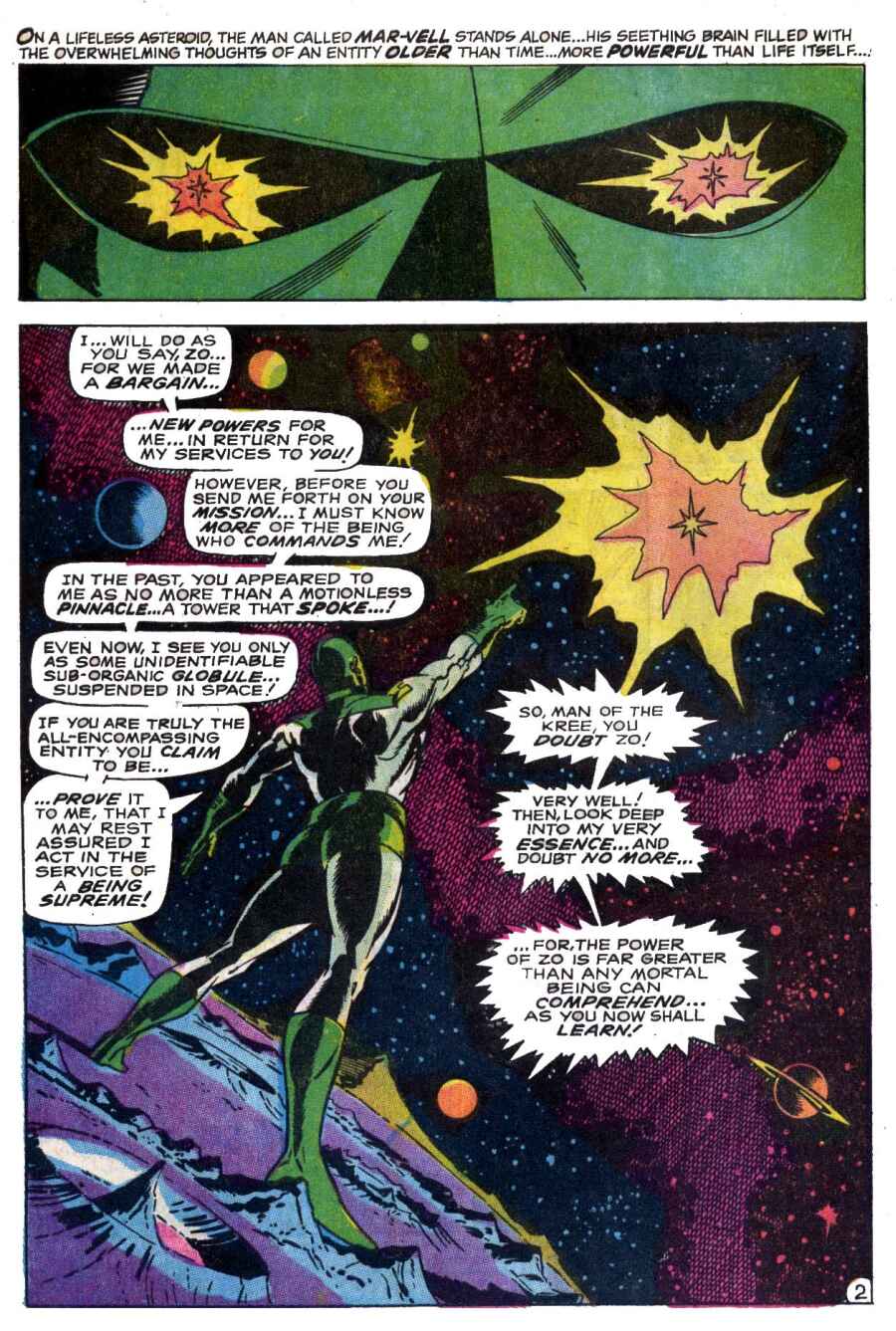 Captain Marvel (1968) Issue #15 - Page 3