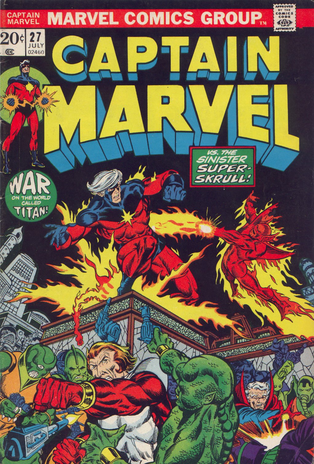 Captain Marvel (1968) Issue #27 - Page 1