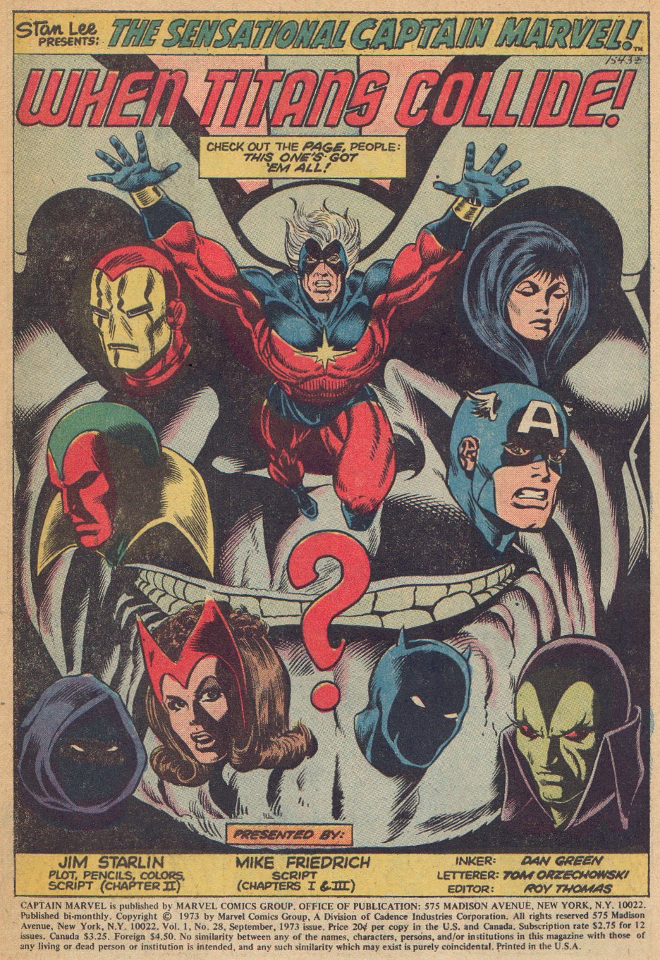 Captain Marvel (1968) Issue #28 - Page 2