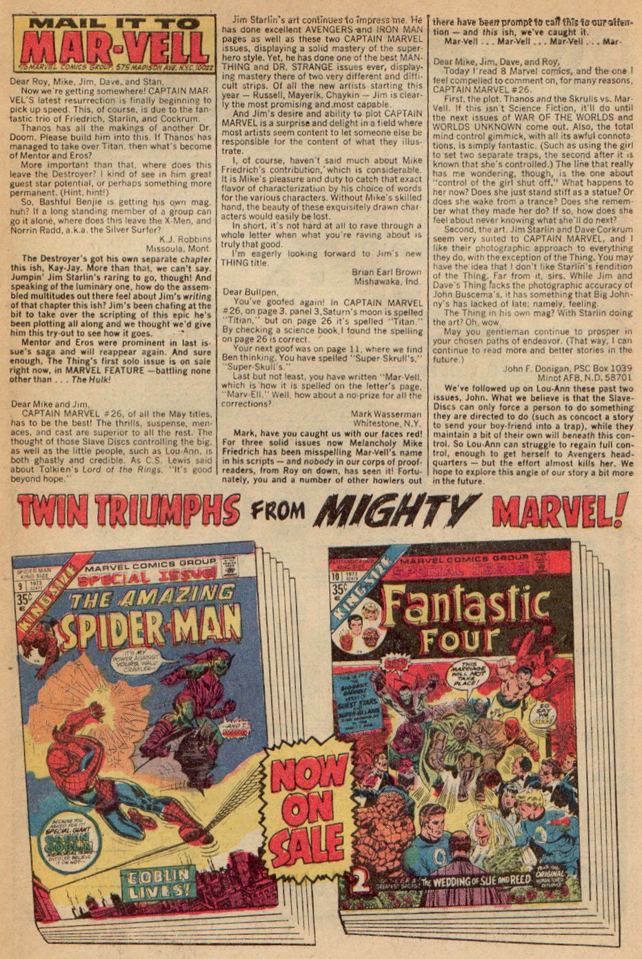 Captain Marvel (1968) Issue #28 - Page 23
