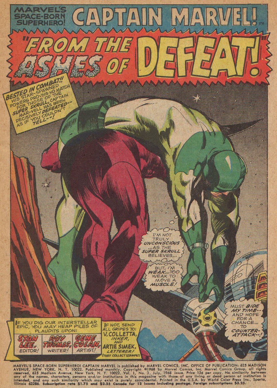 Captain Marvel (1968) Issue #3 - Page 2