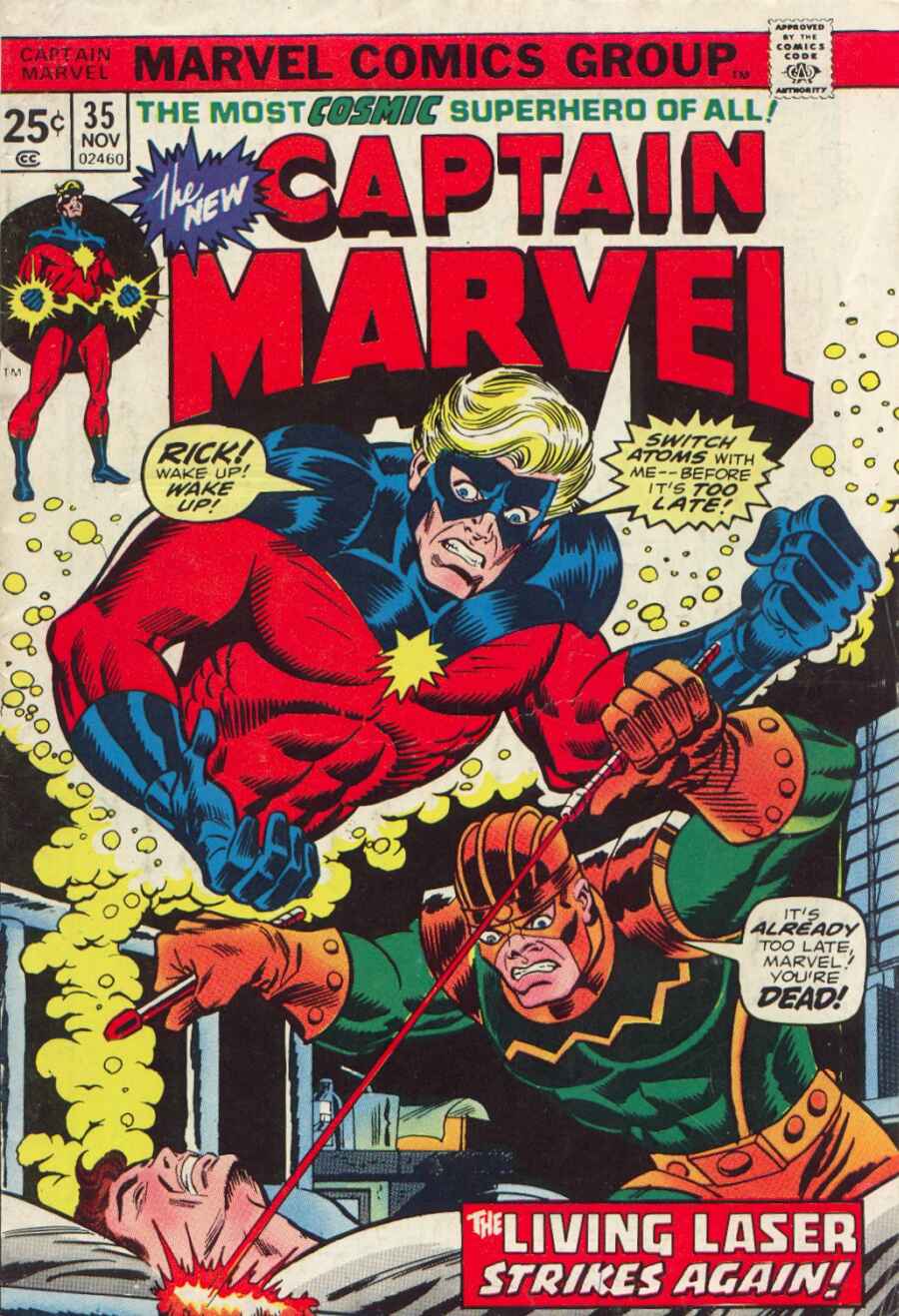 Captain Marvel (1968) Issue #35 - Page 1