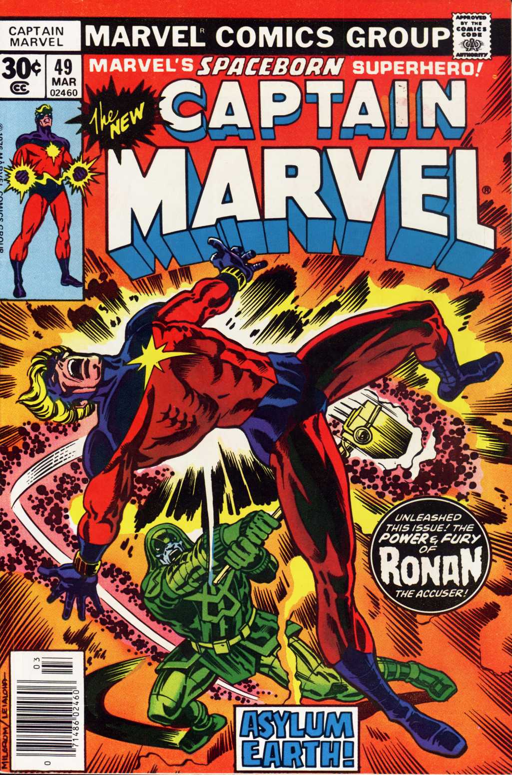 Captain Marvel (1968) Issue #49 - Page 1