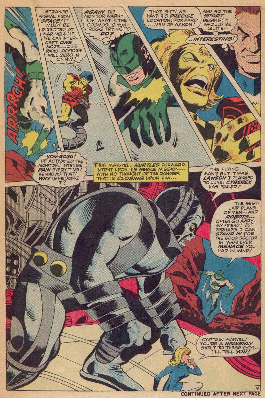 Captain Marvel (1968) Issue #9 - Page 10