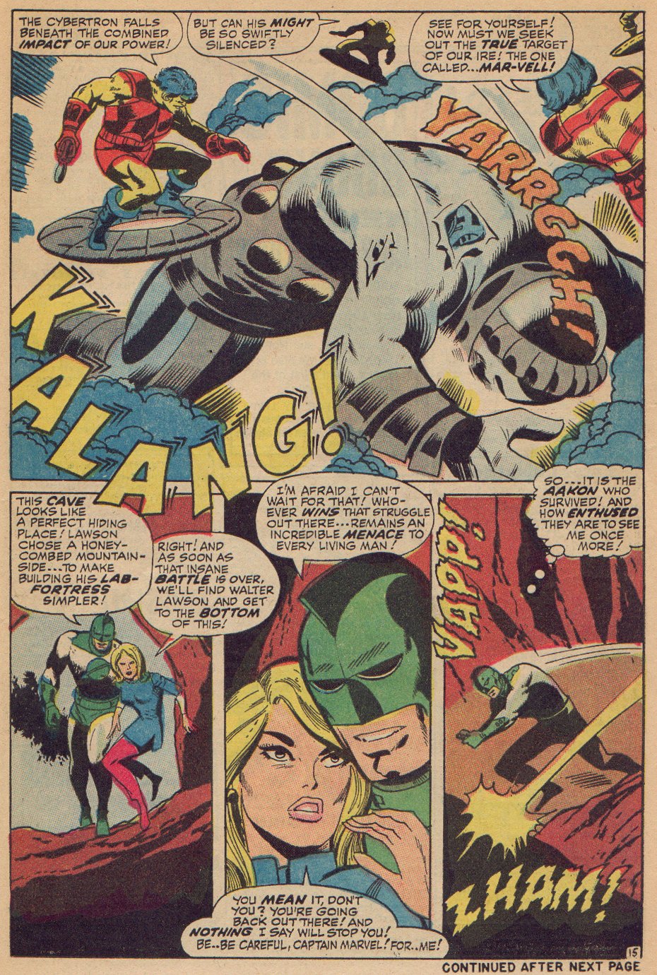 Captain Marvel (1968) Issue #9 - Page 16
