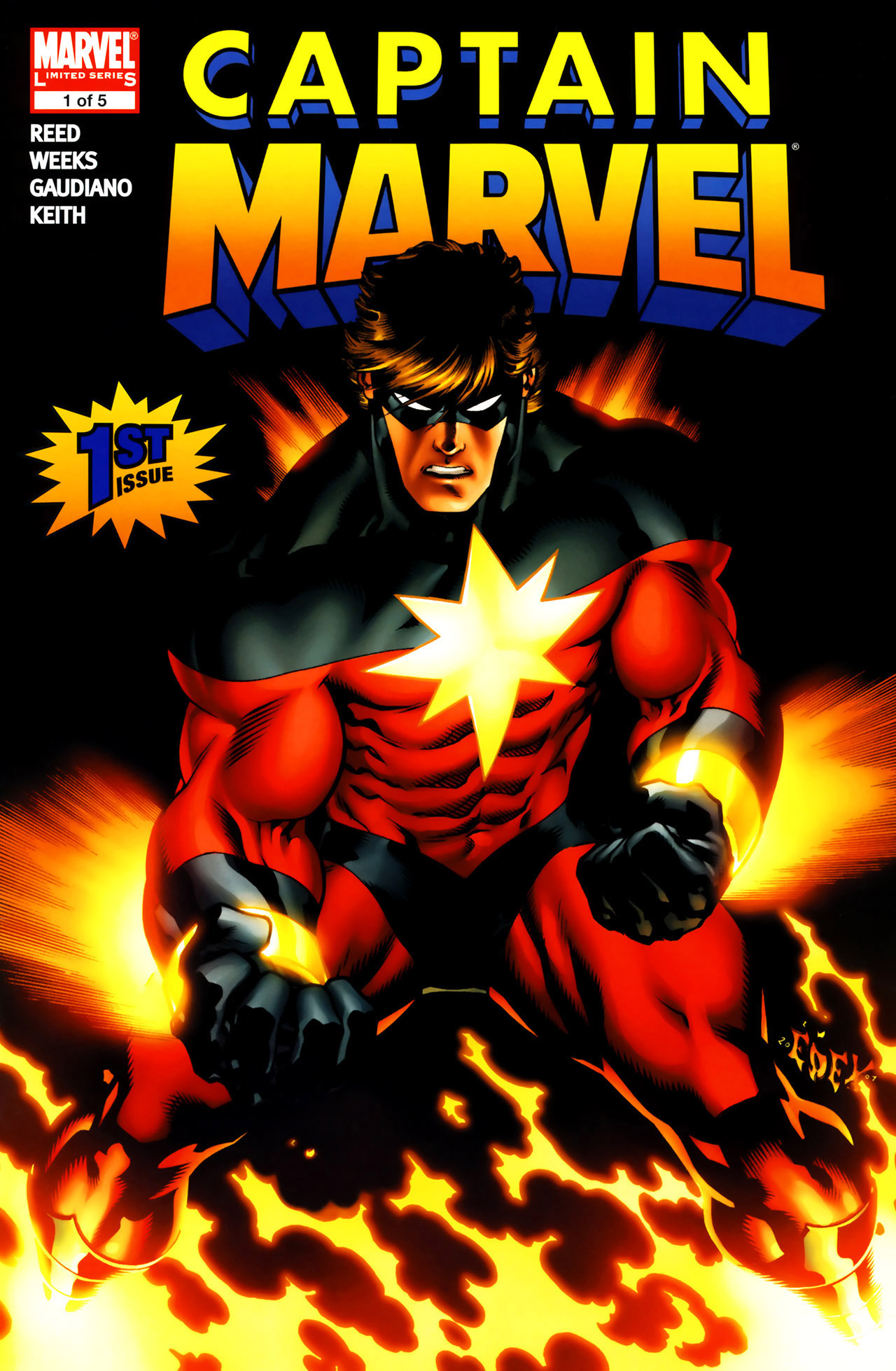 Captain Marvel (2008) Issue #1 - Page 1