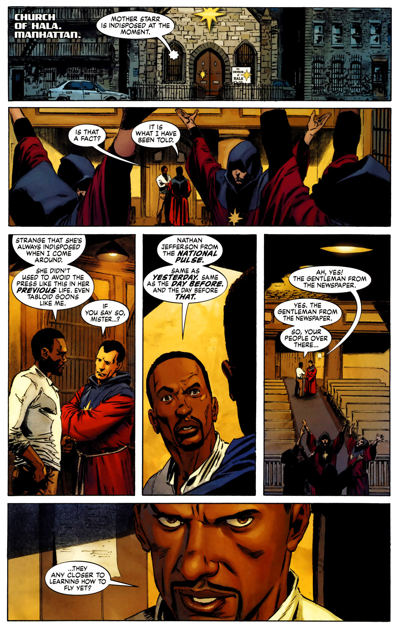 Captain Marvel (2008) Issue #1 - Page 17