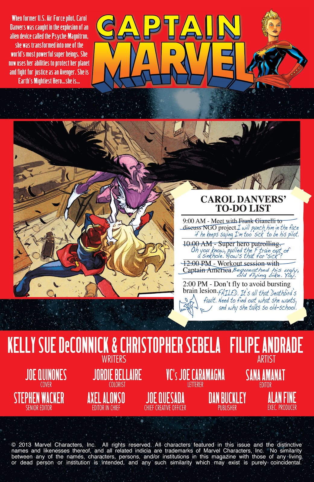 Captain Marvel (2012) Issue #11 - Page 2
