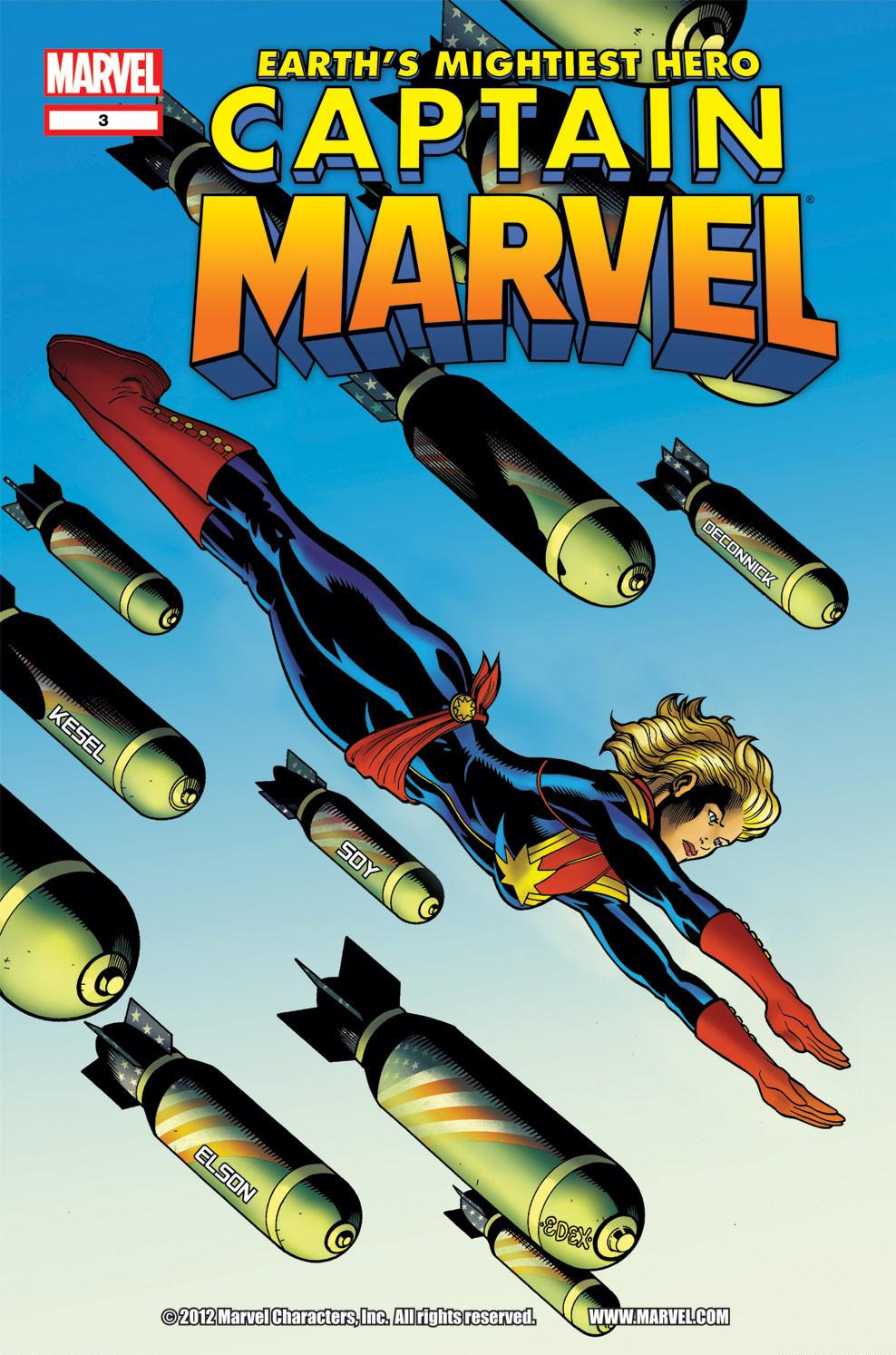 Captain Marvel (2012) Issue #3 - Page 1