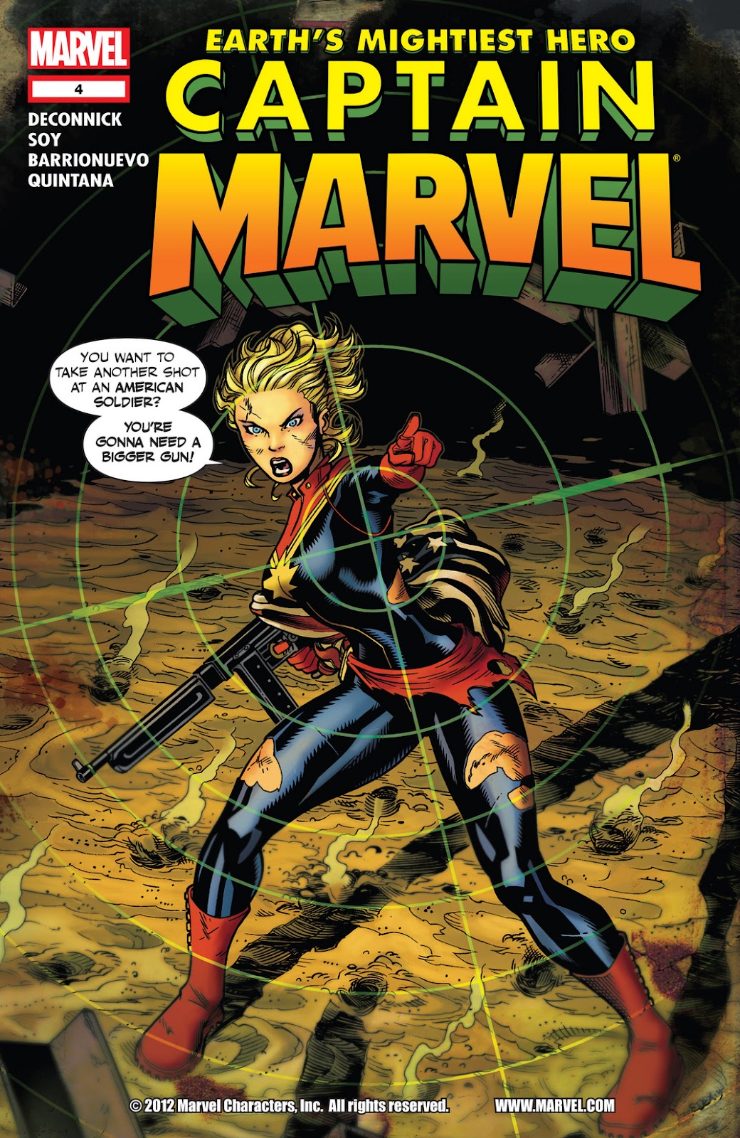 Captain Marvel (2012) Issue #4 - Page 1