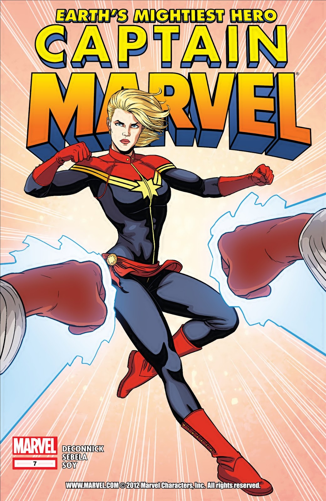 Captain Marvel (2012) Issue #7 - Page 1