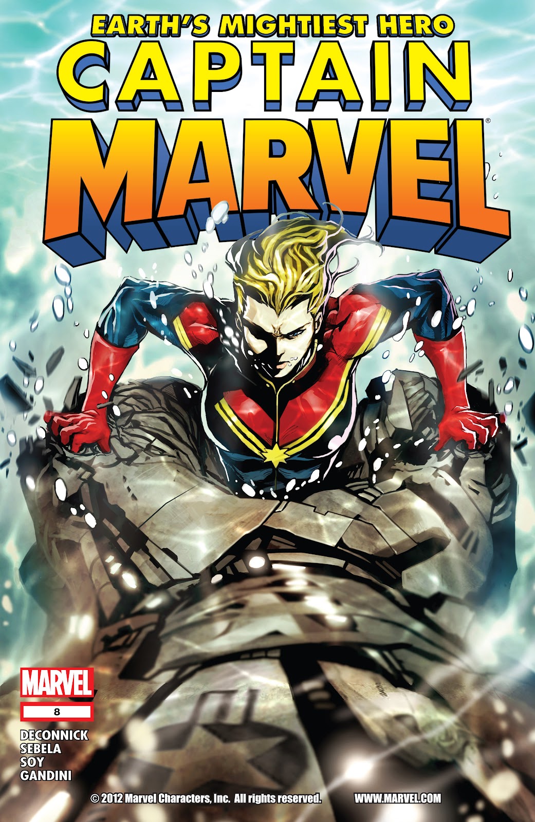 Captain Marvel (2012) Issue #8 - Page 1